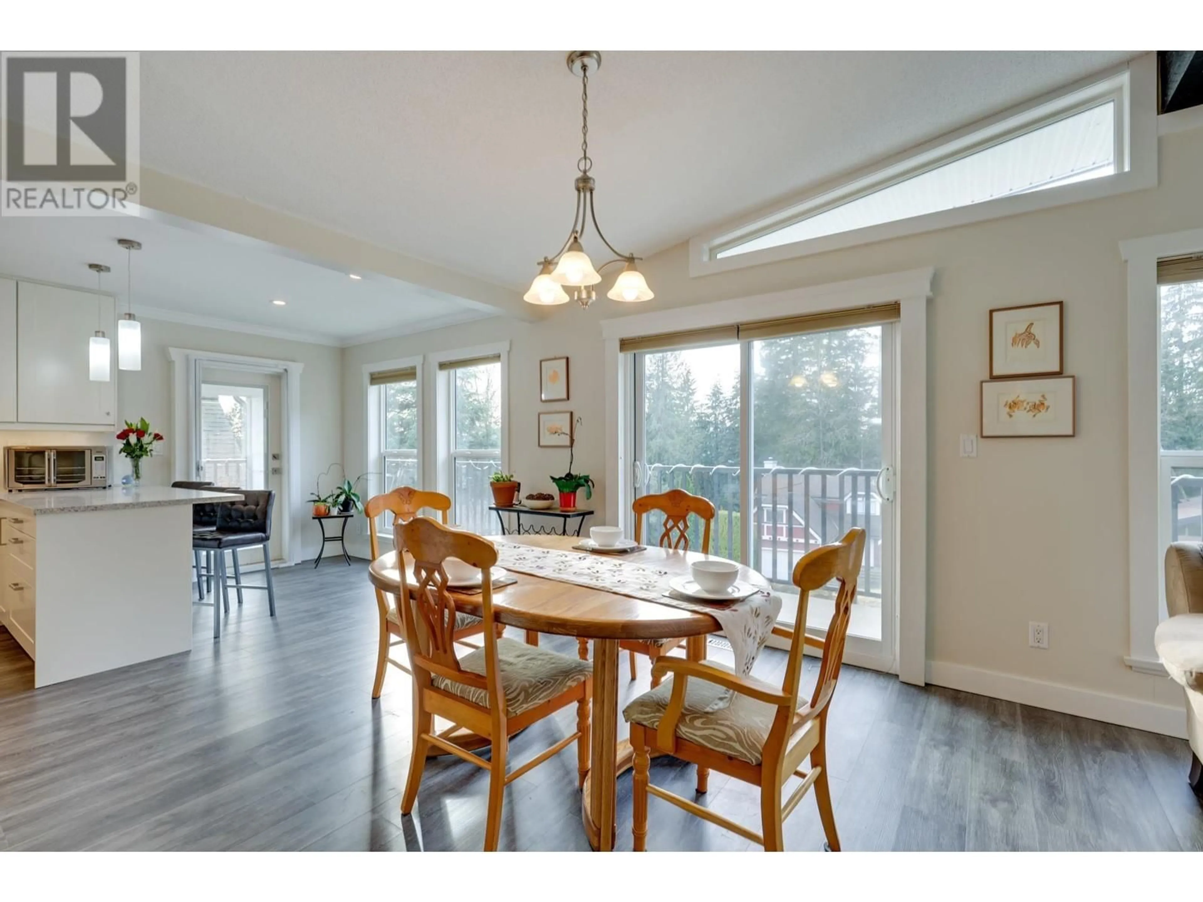 Dining room, wood/laminate floor for 224 APRIL ROAD, Port Moody British Columbia V3H3W1