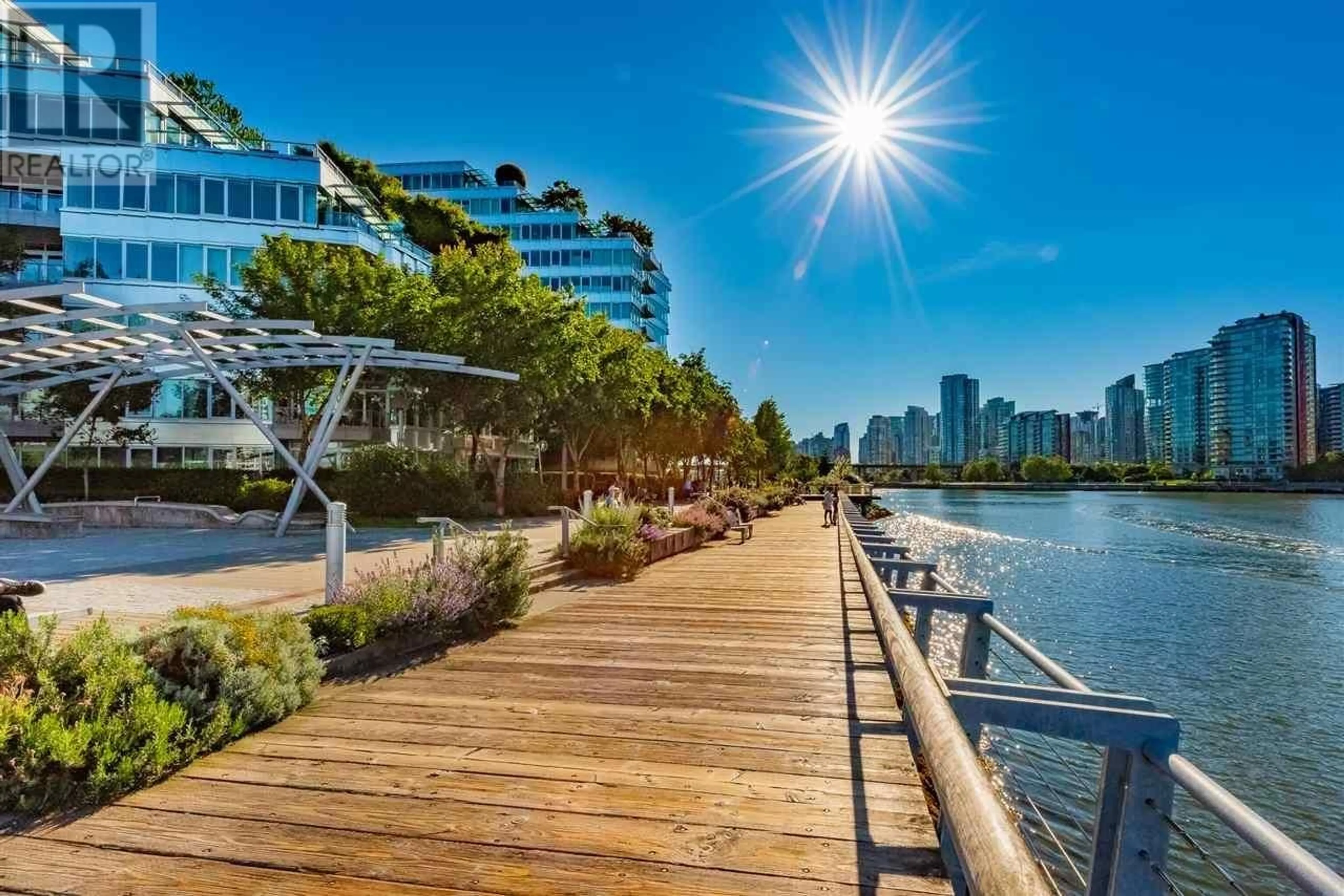 Patio, water/lake/river/ocean view for 210 - 1783 MANITOBA STREET, Vancouver British Columbia V5Y0K1