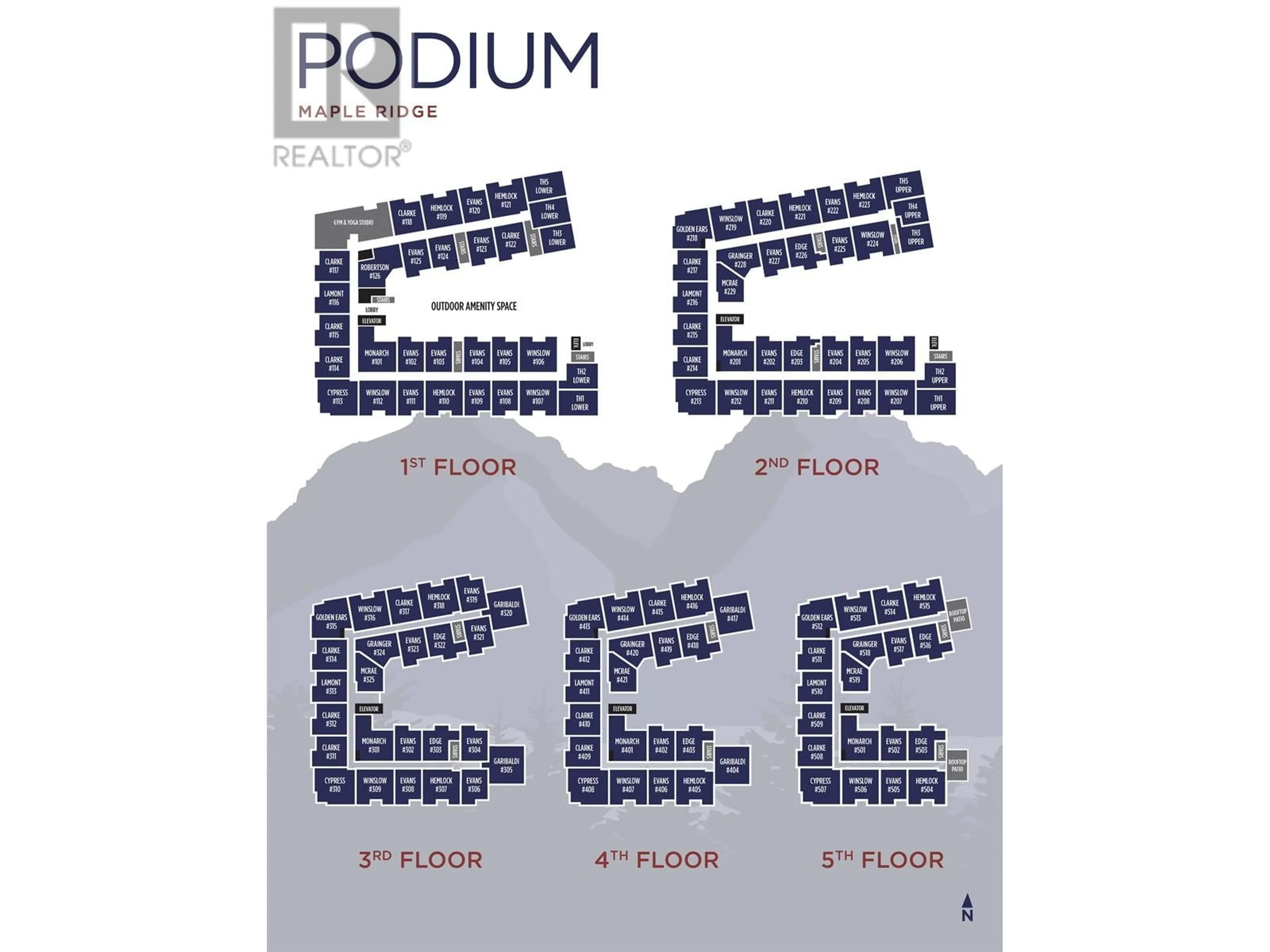 Floor plan for 207 11655 FRASER STREET, Maple Ridge British Columbia V2X6W9