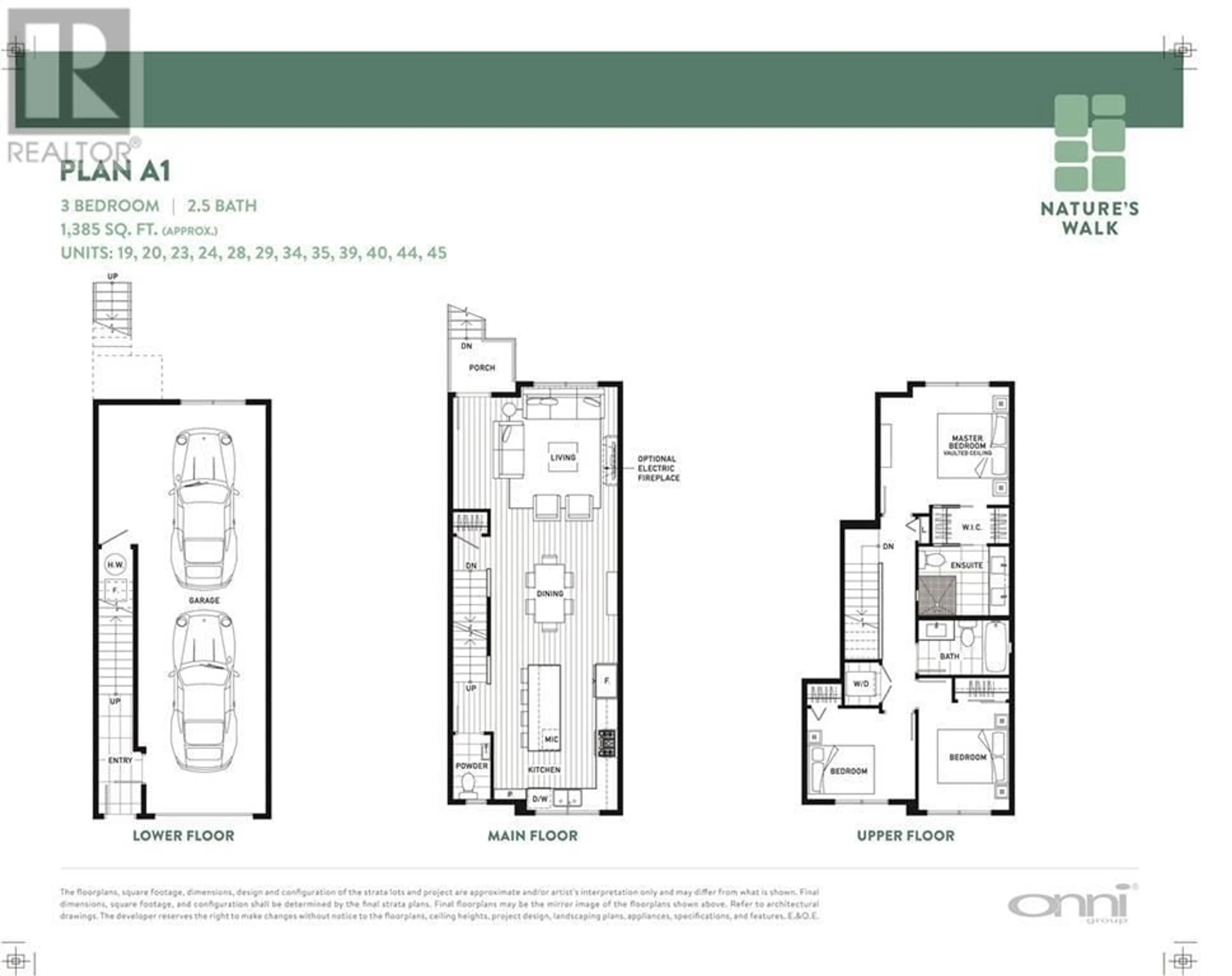 Floor plan for 28 19451 SUTTON AVENUE, Pitt Meadows British Columbia V3Y0G6