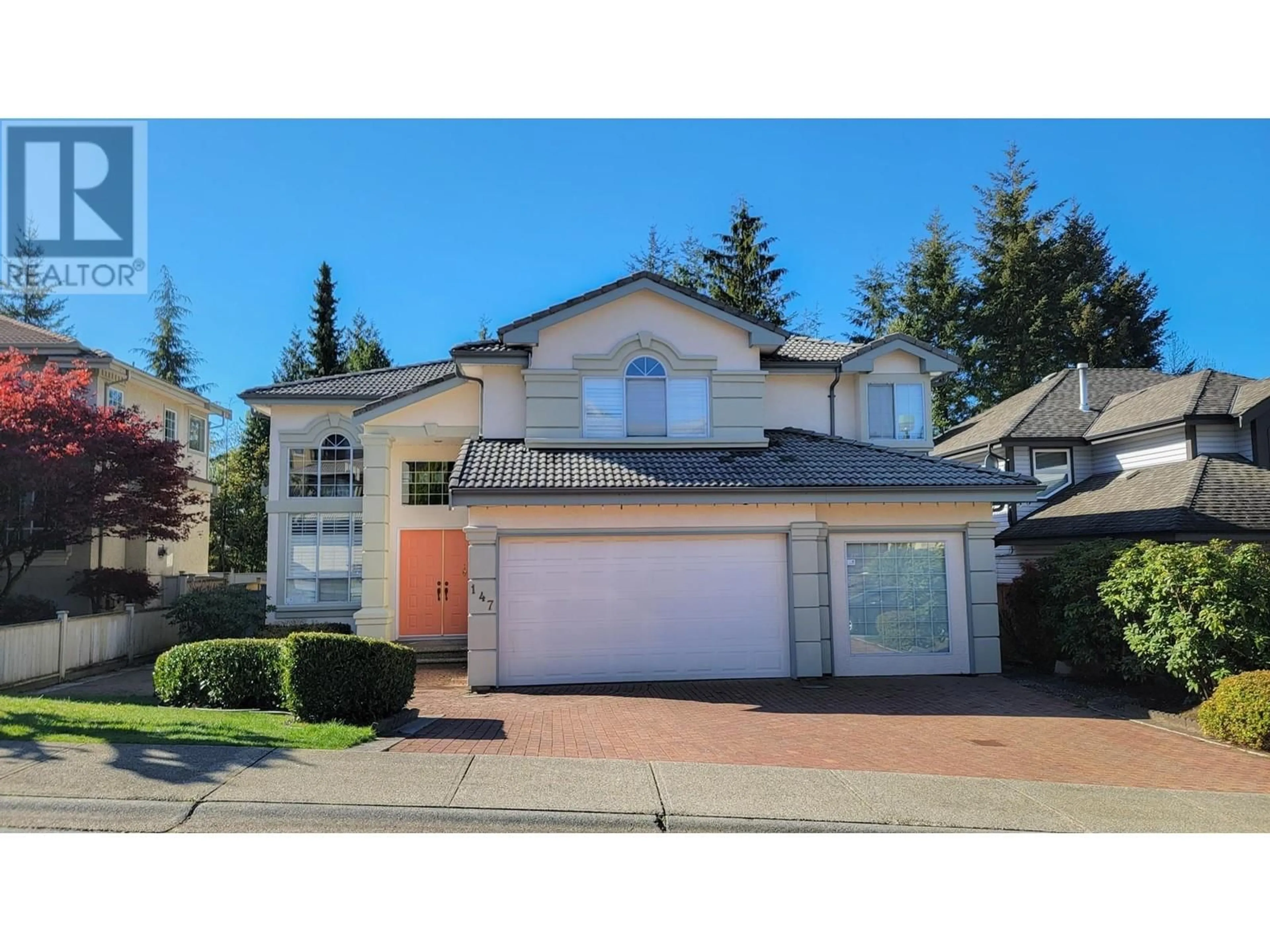 Home with vinyl exterior material, street for 147 ASPENWOOD DRIVE, Port Moody British Columbia V3H4V7