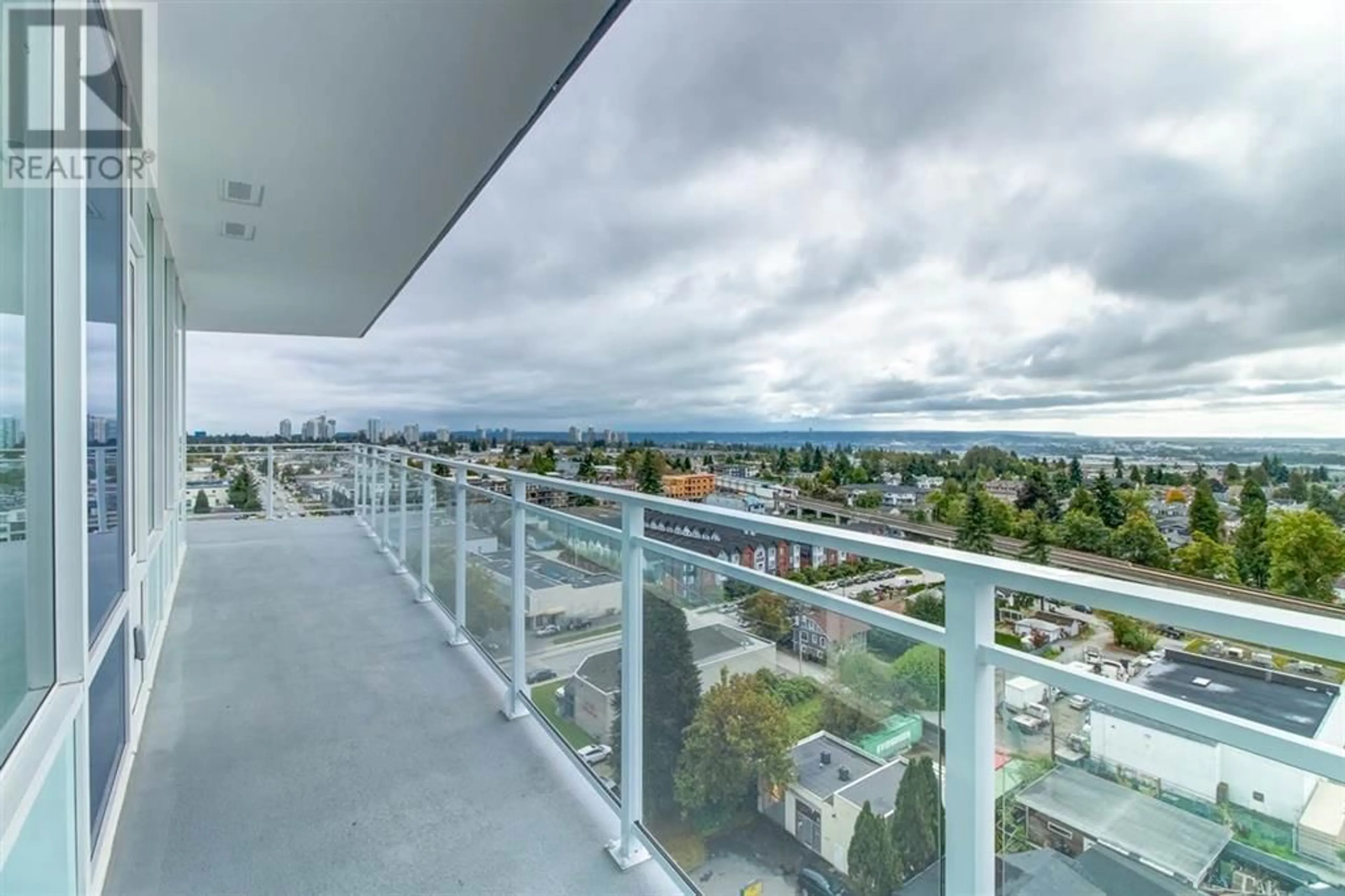 Balcony in the apartment, city buildings view from balcony for 1104 5051 IMPERIAL STREET, Burnaby British Columbia V5J0J3