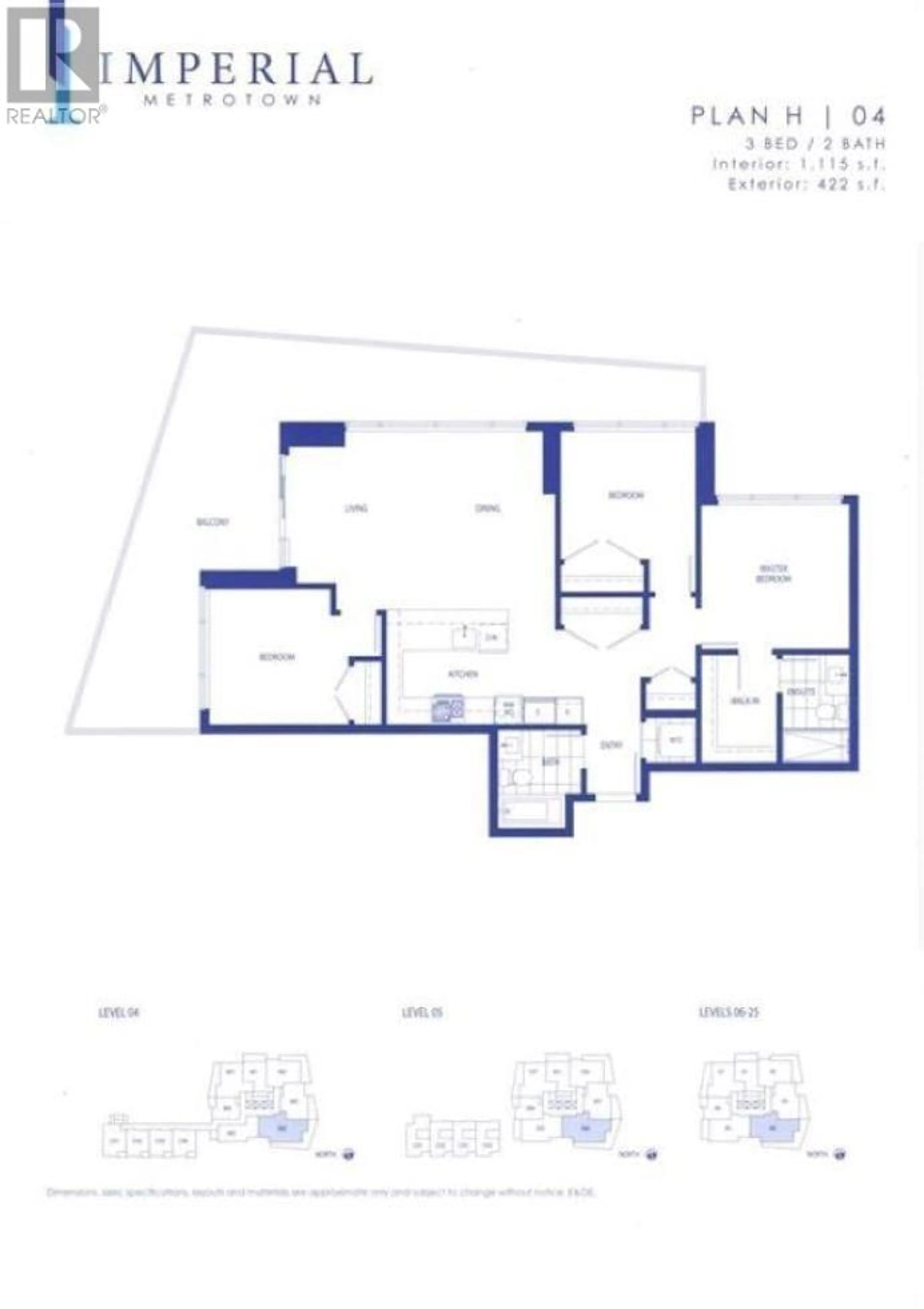 Floor plan for 1104 5051 IMPERIAL STREET, Burnaby British Columbia V5J0J3