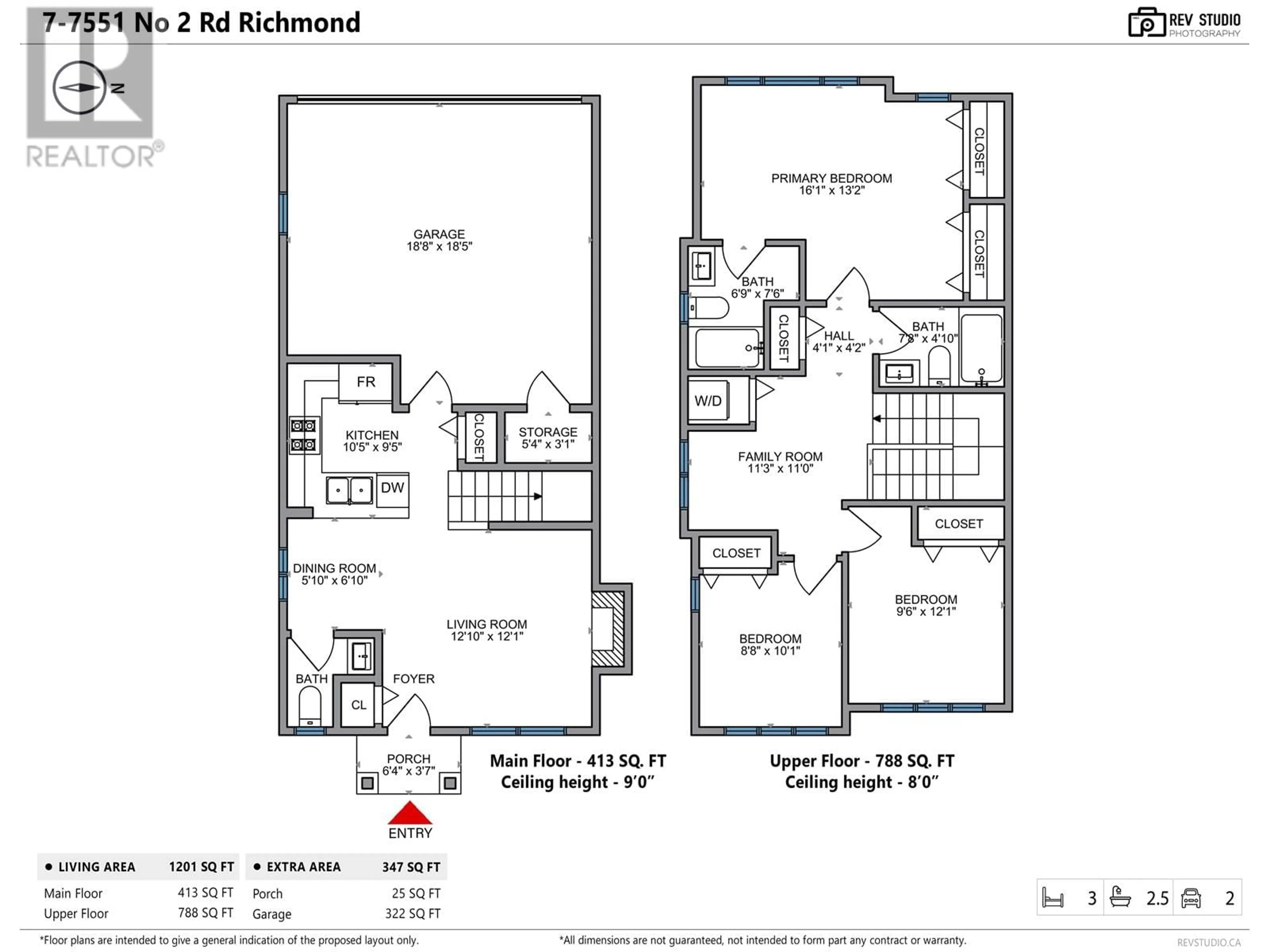 Floor plan for 7 7551 NO 2 ROAD, Richmond British Columbia V7C3L7