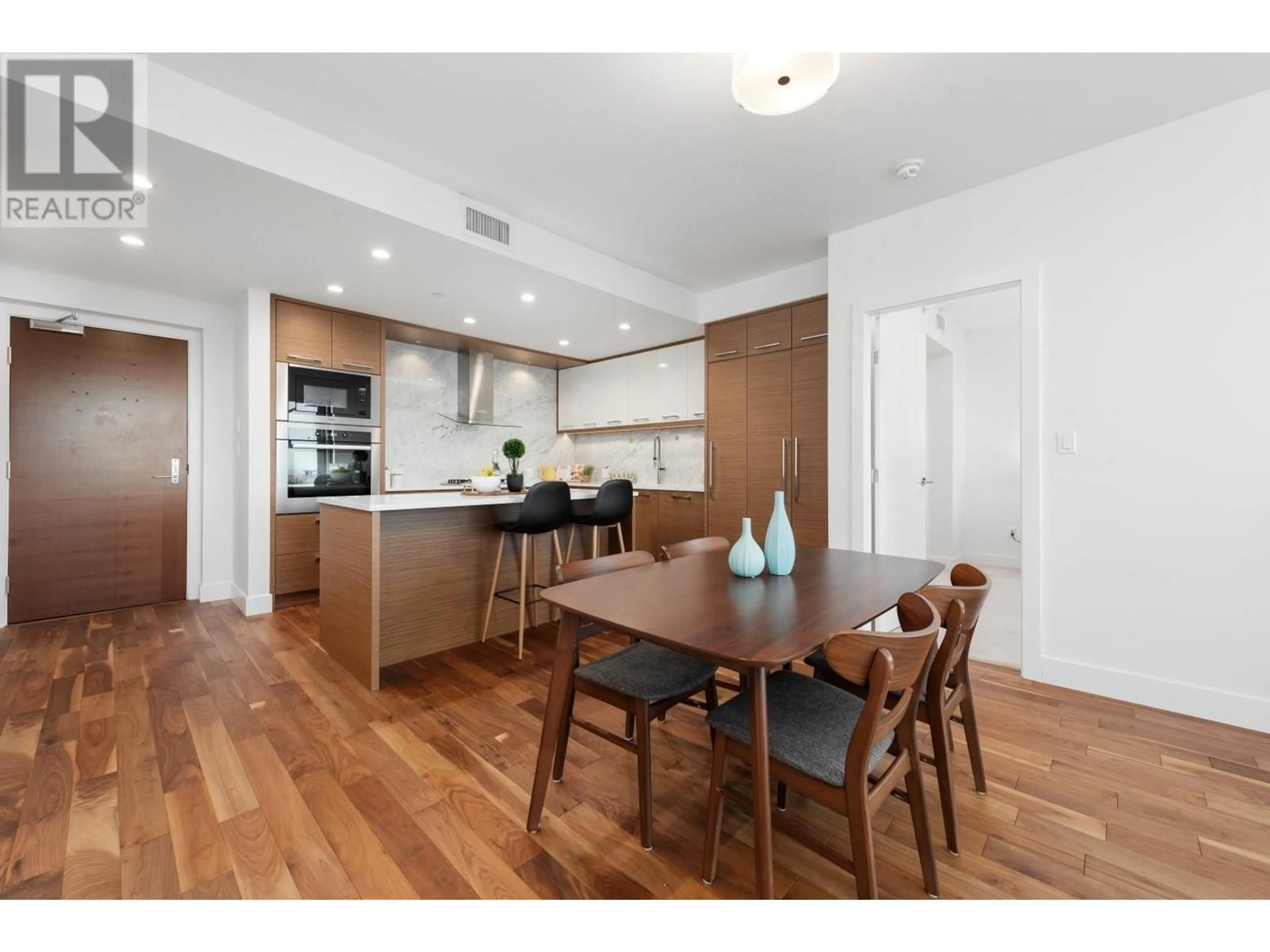 Open concept kitchen, wood/laminate floor for 2301 - 4360 BERESFORD STREET, Burnaby British Columbia V5H0G2