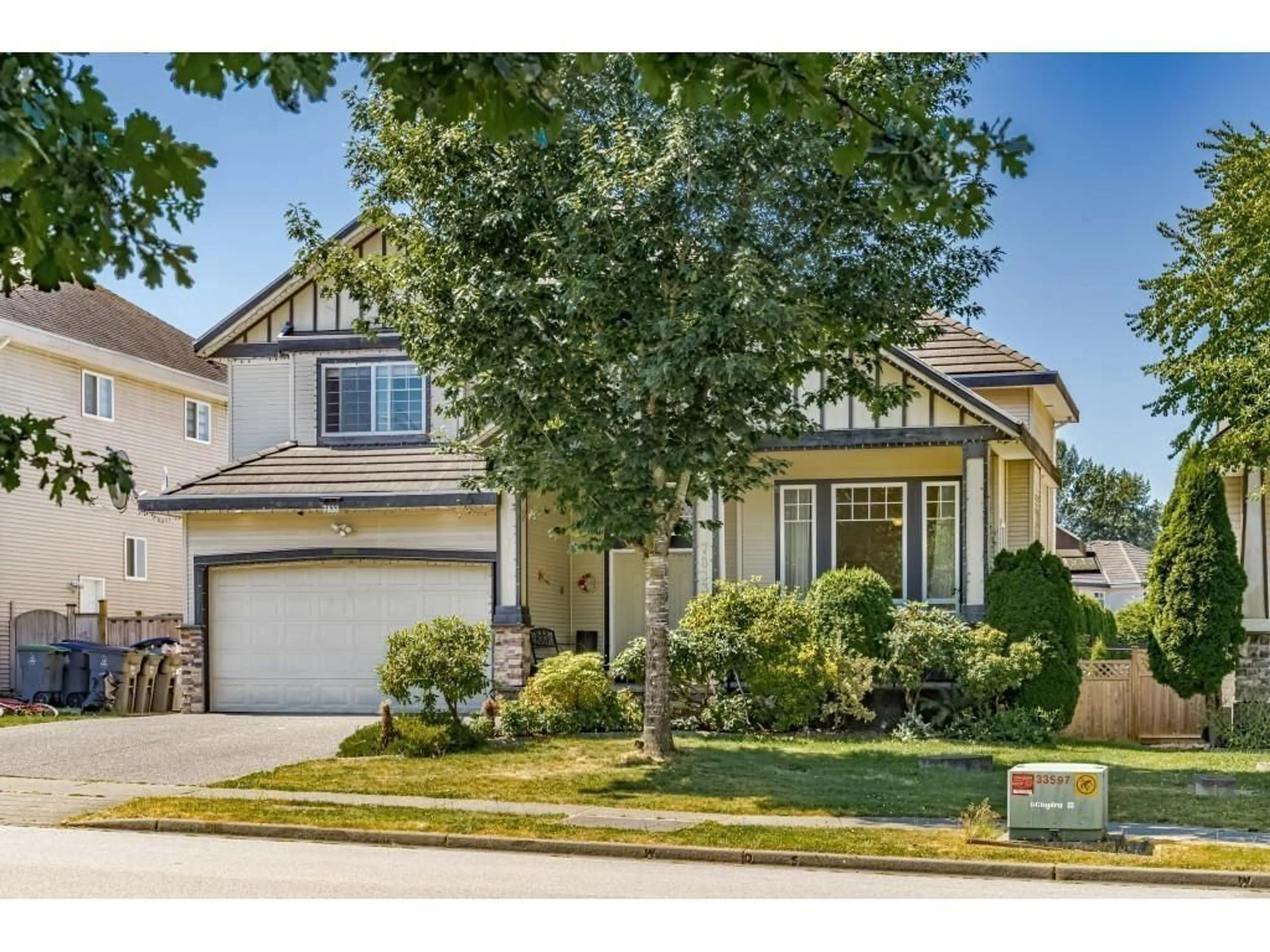 Home with vinyl exterior material, street for 7833 147A STREET, Surrey British Columbia V3S2T8