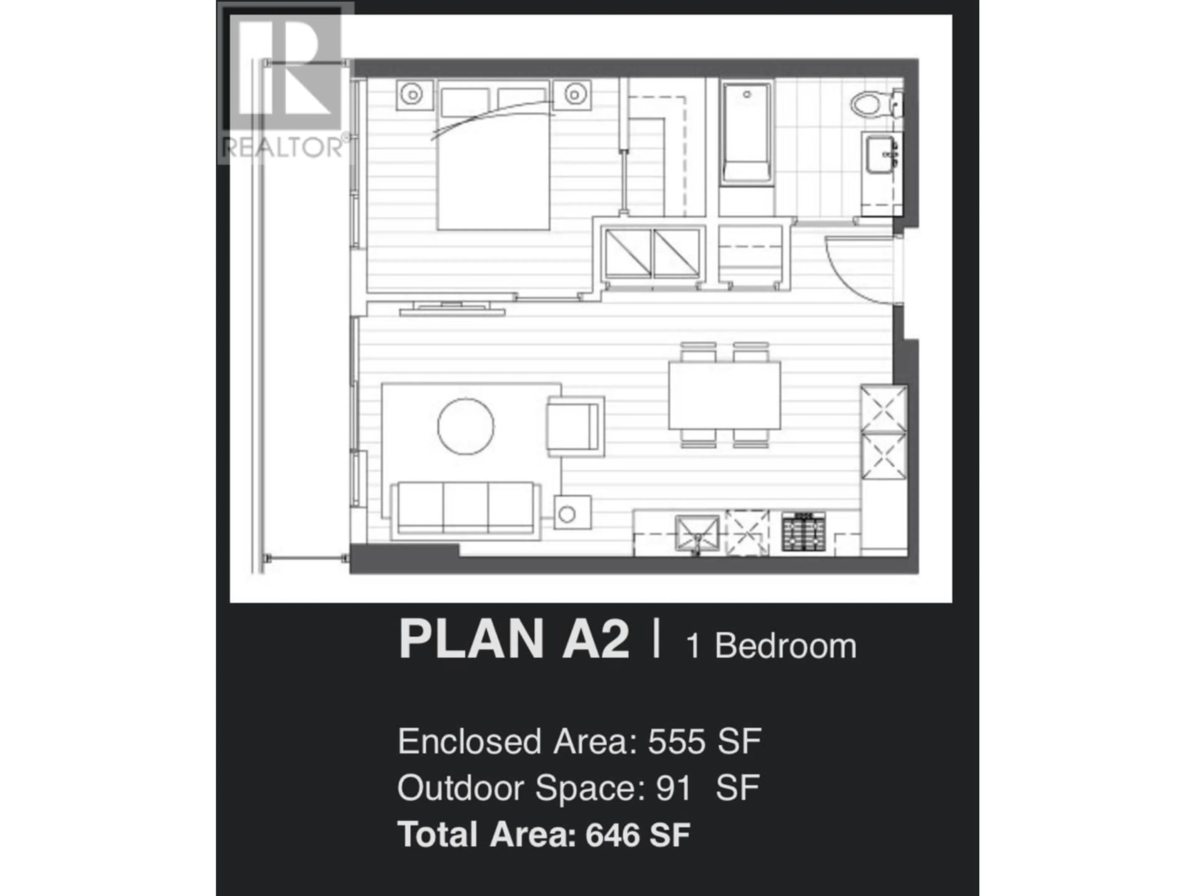 Floor plan for 605 8555 CAPSTAN WAY, Richmond British Columbia V6X0W1