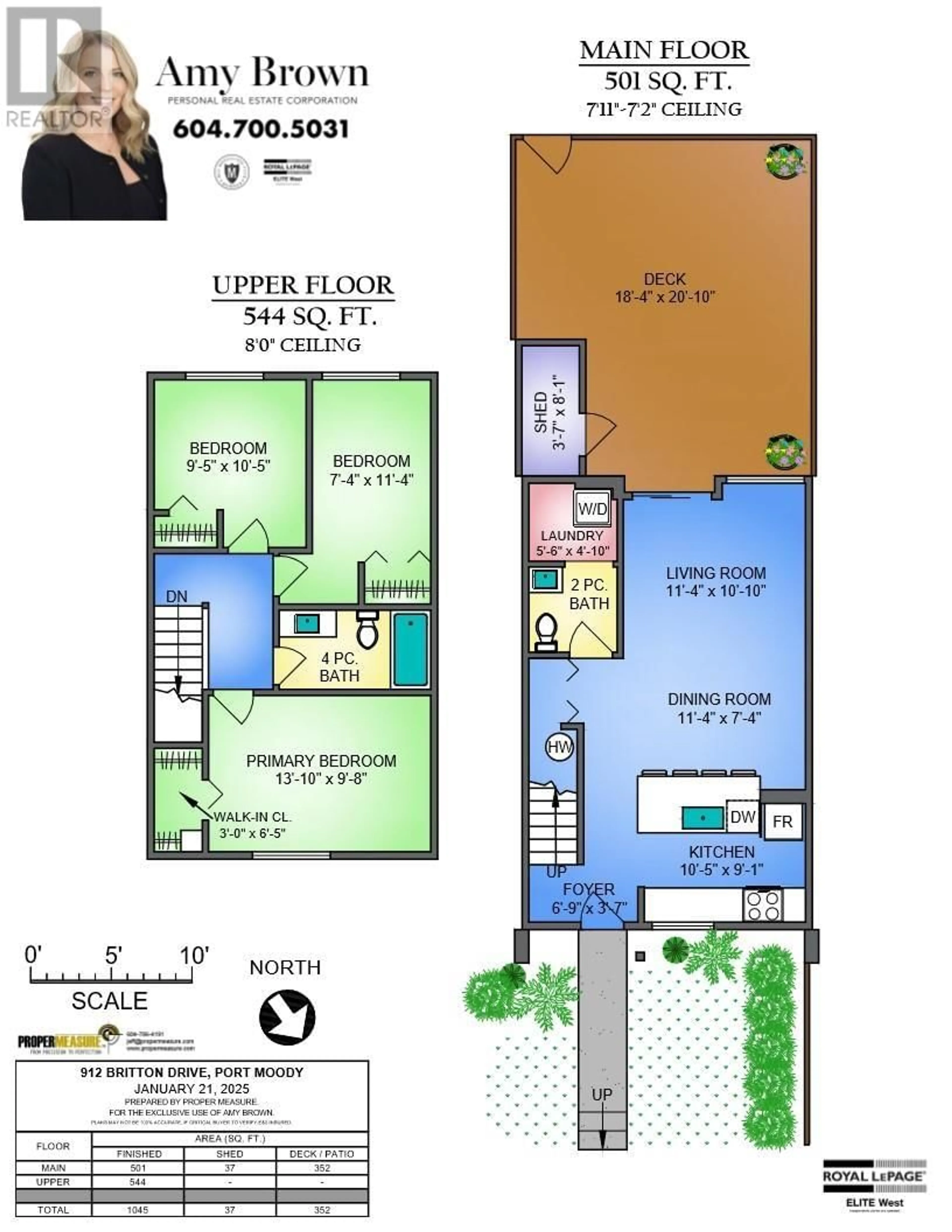 Floor plan for 912 BRITTON DRIVE, Port Moody British Columbia V3H3S5