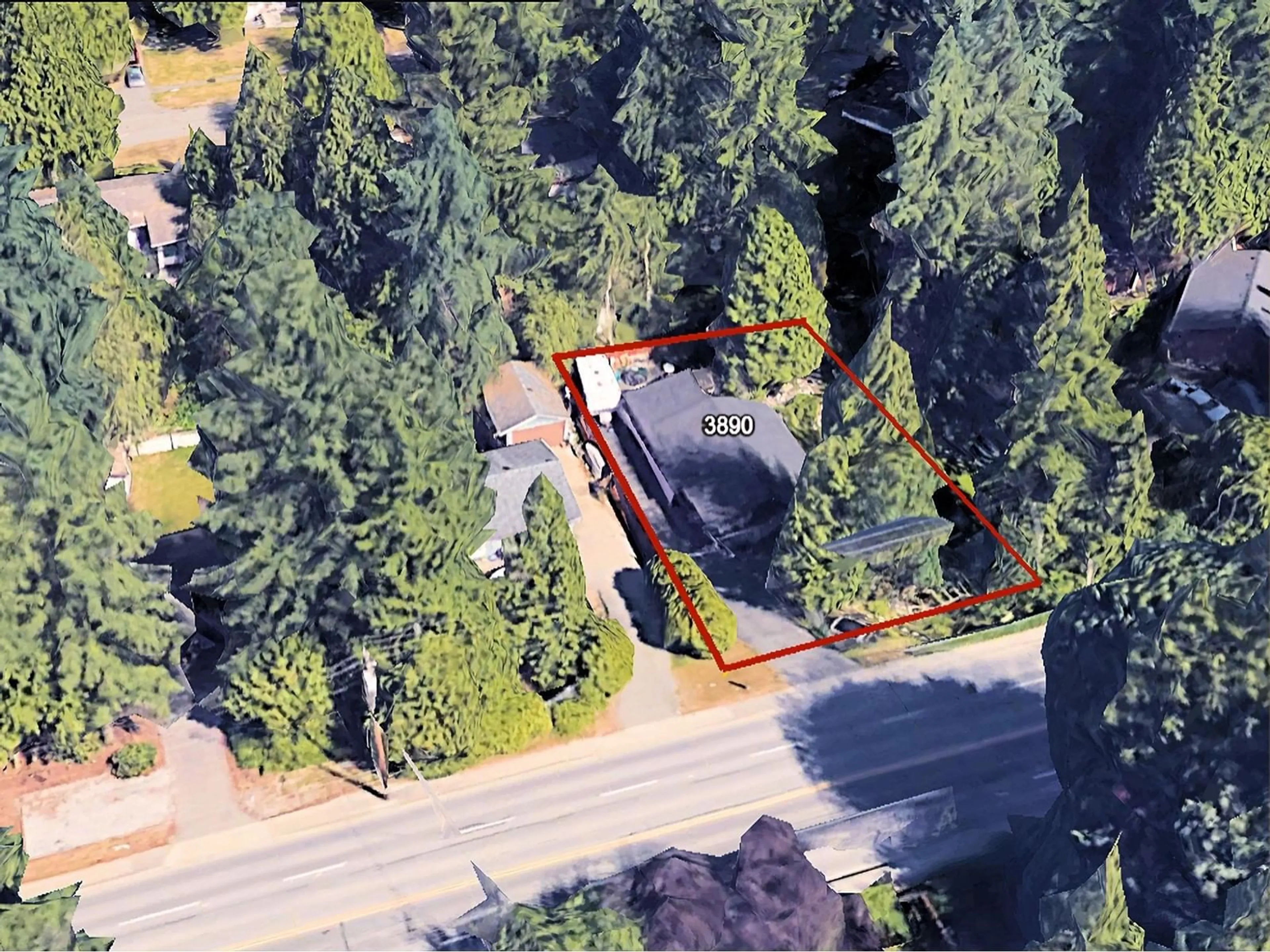 A pic from outside/outdoor area/front of a property/back of a property/a pic from drone, street for 3890 200 STREET, Langley British Columbia V3A1K5