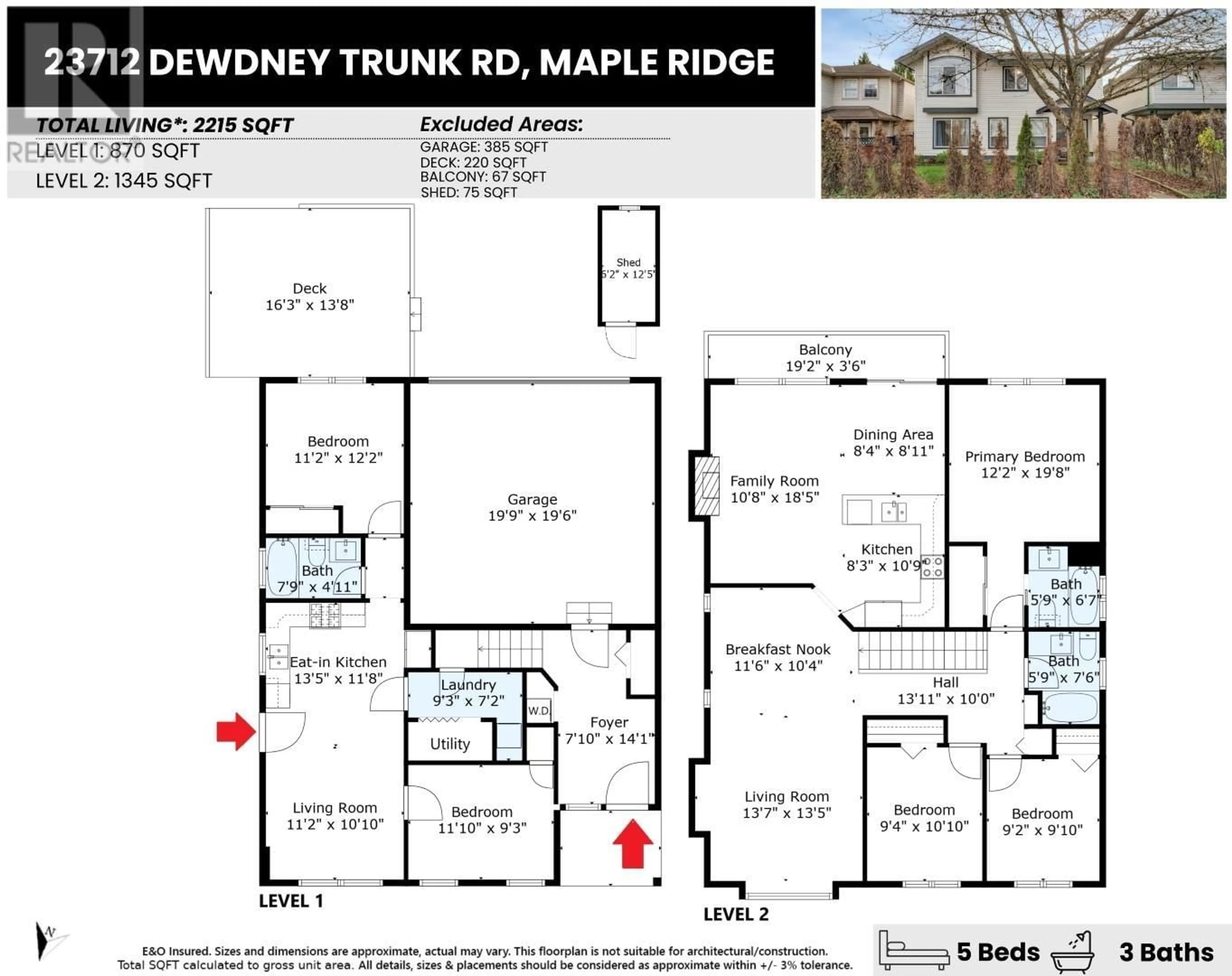 Floor plan for 23712 DEWDNEY TRUNK ROAD, Maple Ridge British Columbia V4R2C8