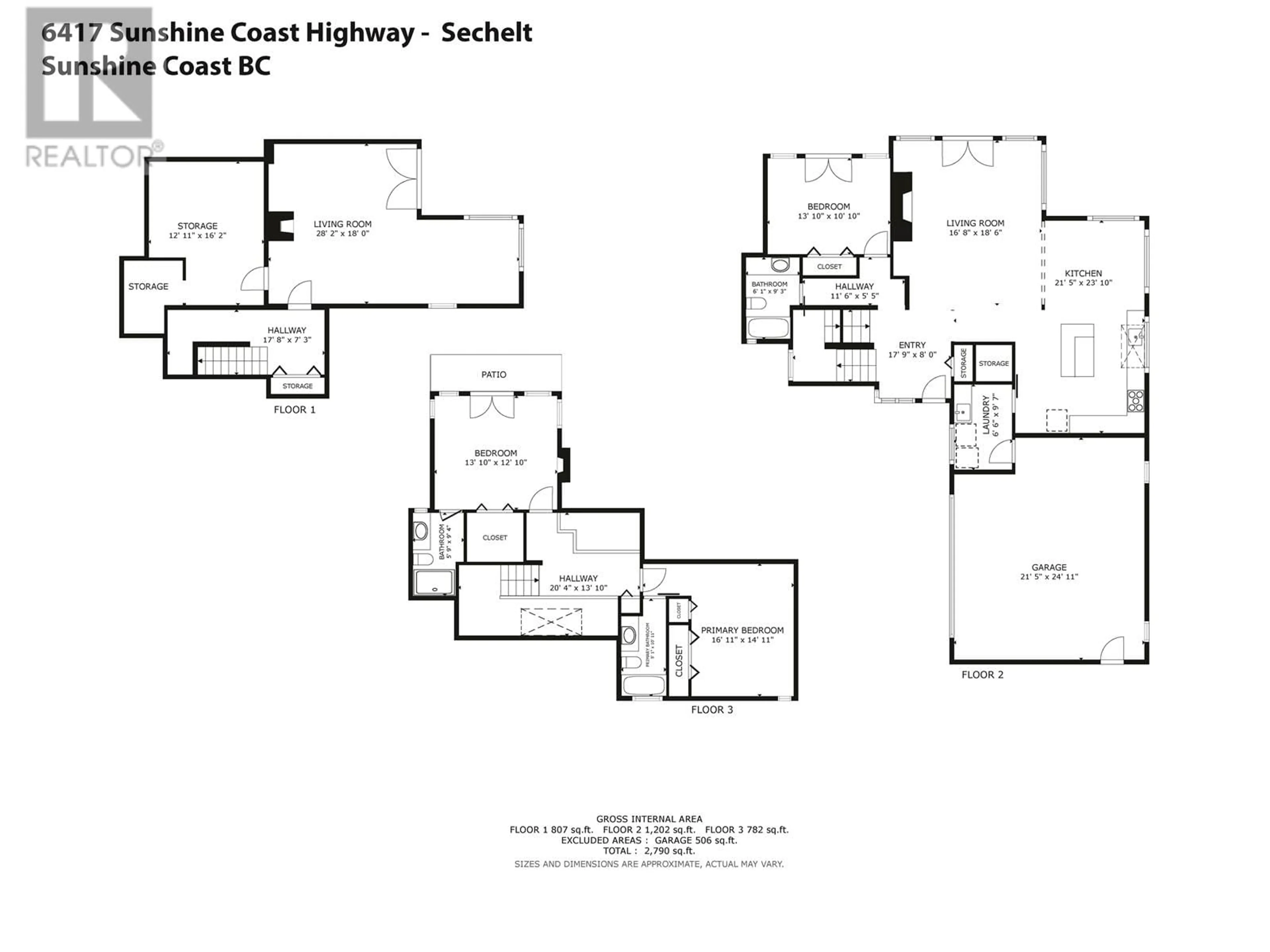 Floor plan for 6417 SUNSHINE COAST HIGHWAY, Sechelt British Columbia V7Z0N6