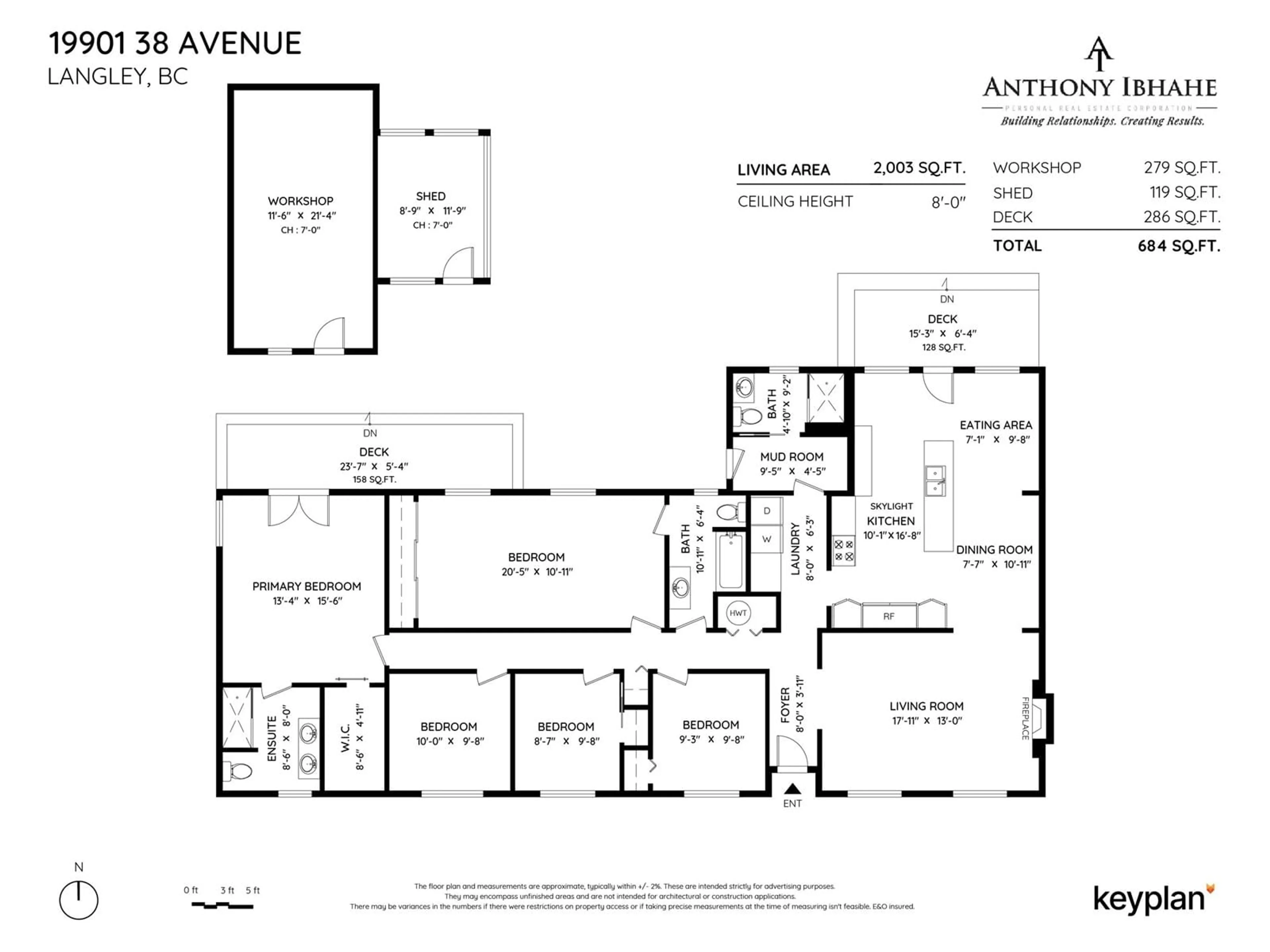 Floor plan for 19901 38 AVENUE, Langley British Columbia V3A2T6