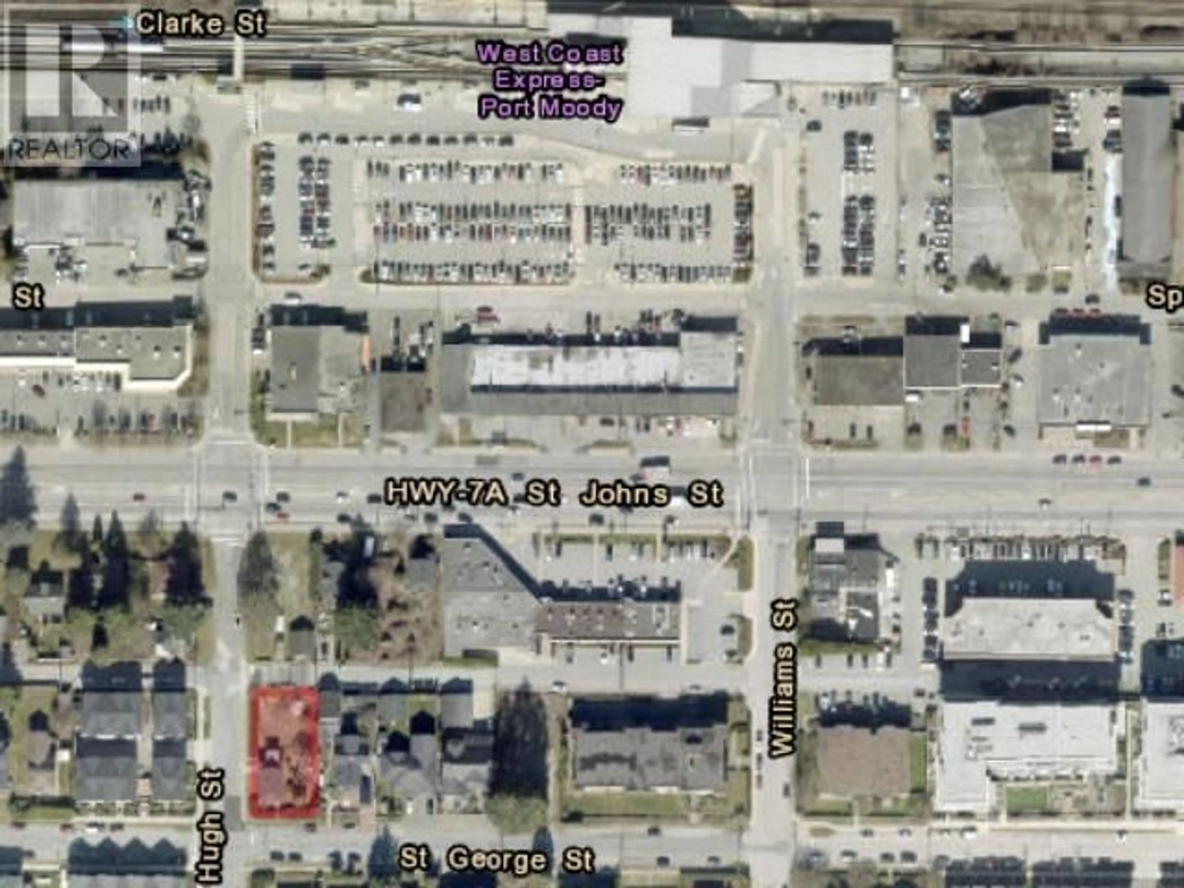 Picture of a map for 2902 ST GEORGE STREET, Port Moody British Columbia V3H2H5