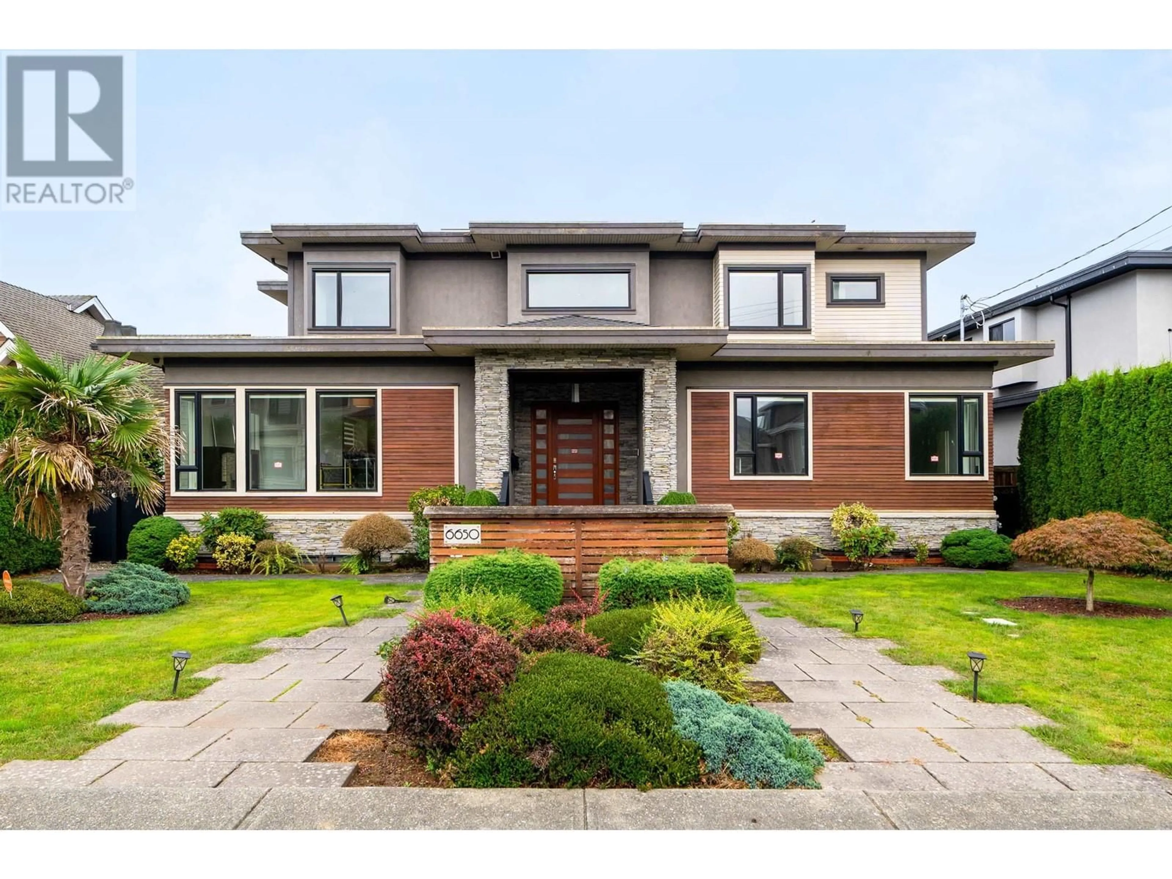 Home with brick exterior material, street for 6650 NAPIER STREET, Burnaby British Columbia V5B2C3