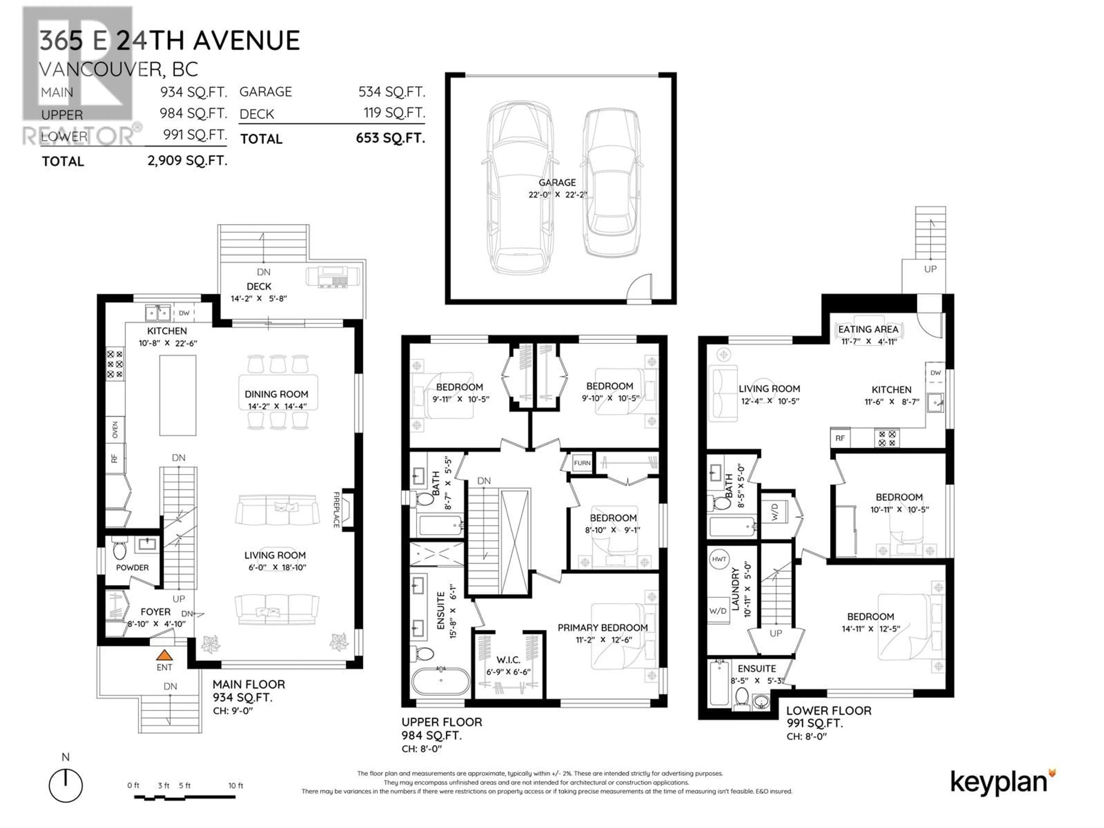 Floor plan for 365 E 24TH AVENUE, Vancouver British Columbia V5V1Z8