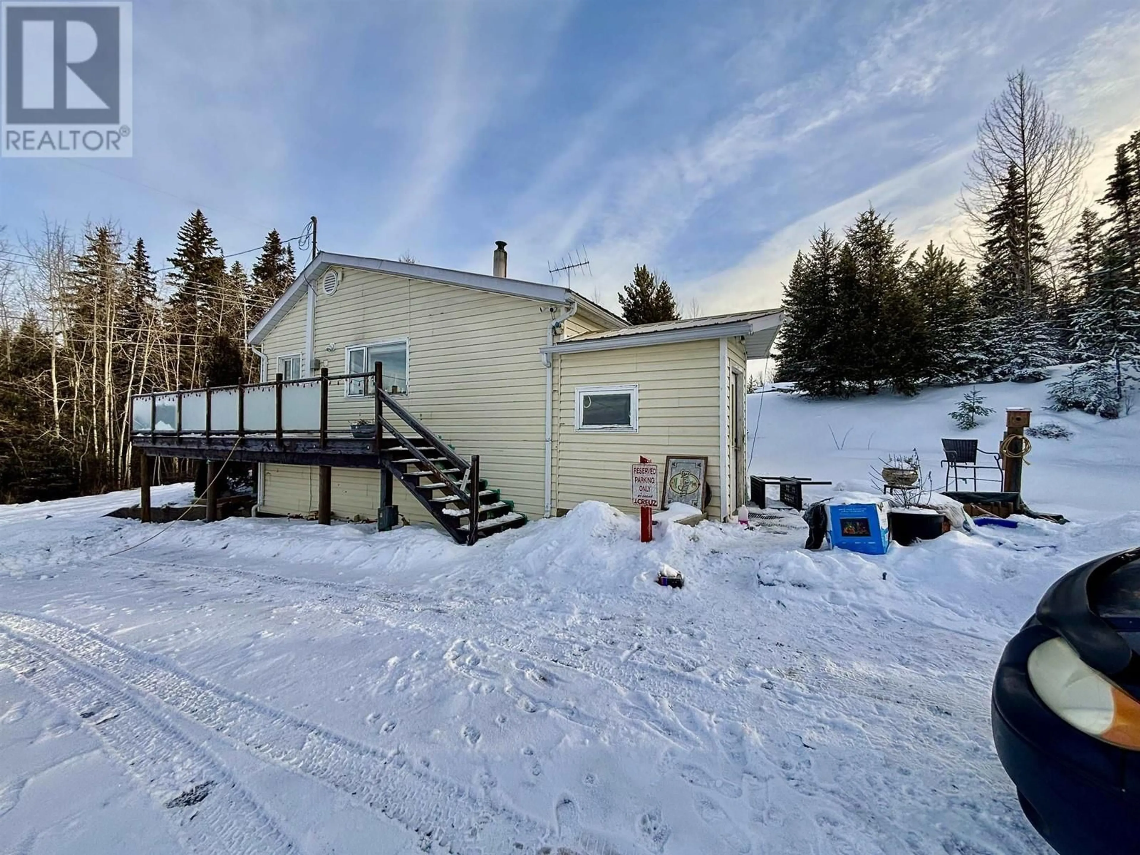 A pic from outside/outdoor area/front of a property/back of a property/a pic from drone, unknown for 4205 COBBLE ROAD, Prince George British Columbia V2N5Z9