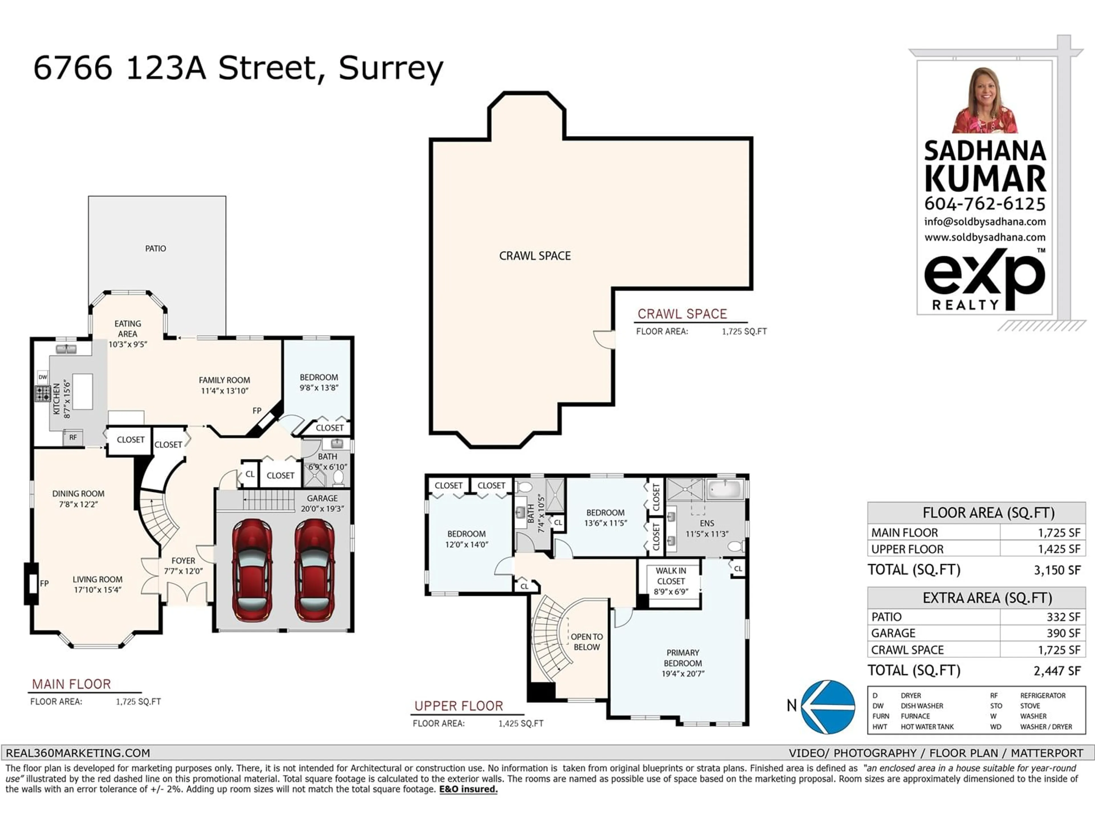 Floor plan for 6766 123A AVENUE, Surrey British Columbia V3W0Z1