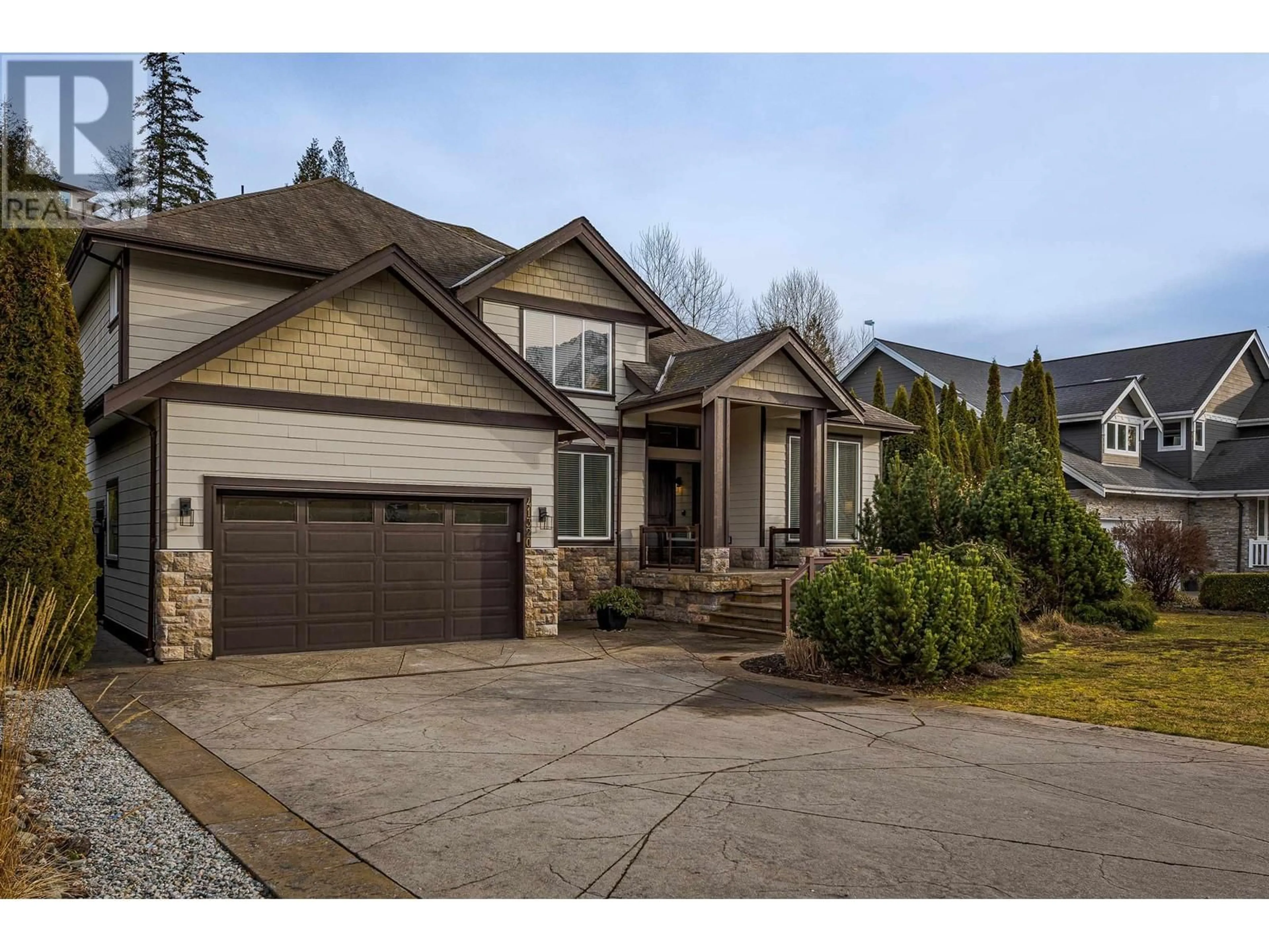 Home with brick exterior material, street for 41320 TANTALUS ROAD, Squamish British Columbia V8B0P6