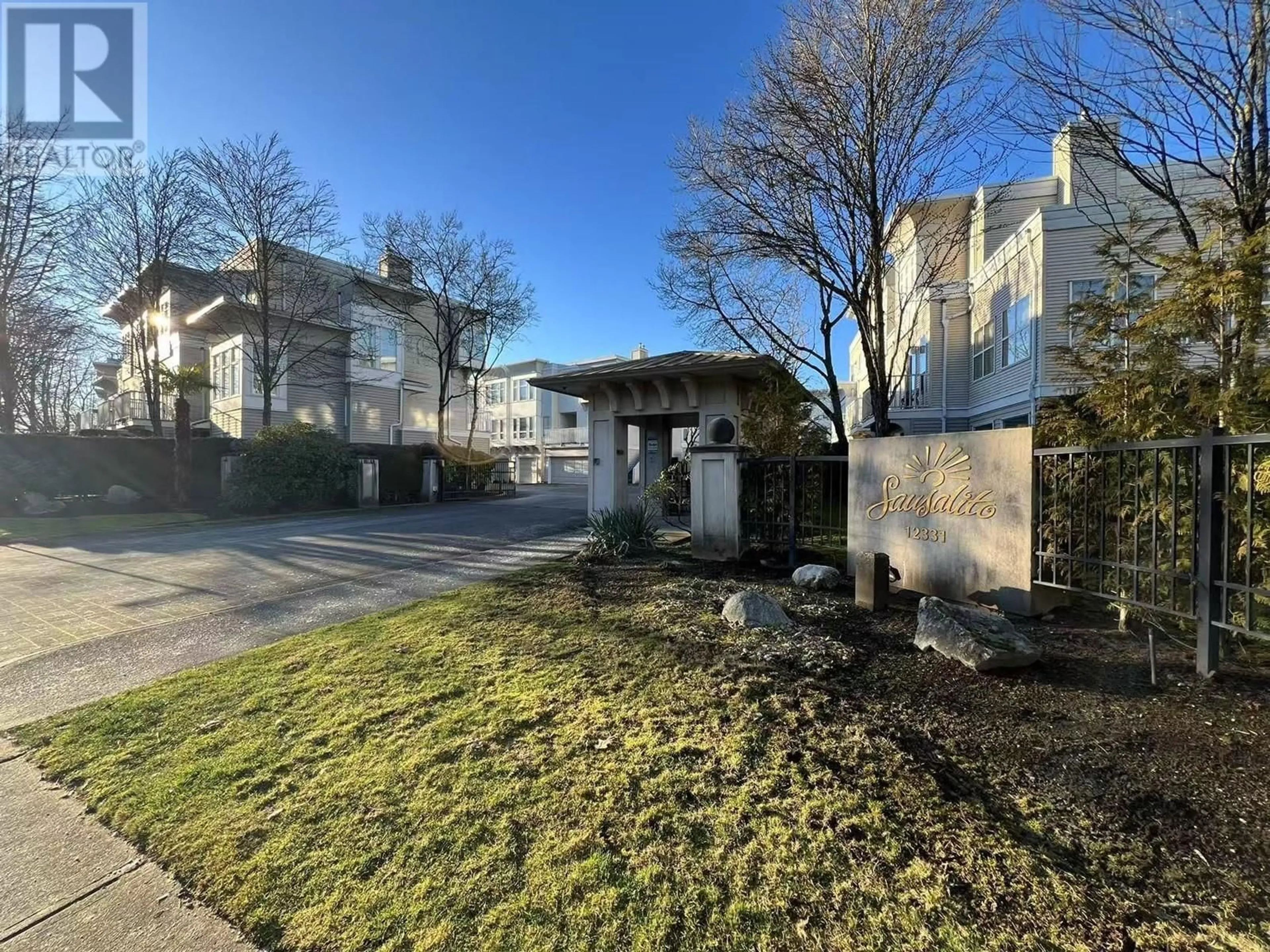 A pic from outside/outdoor area/front of a property/back of a property/a pic from drone, street for 22 12331 MCNEELY DRIVE, Richmond British Columbia V6V2S3