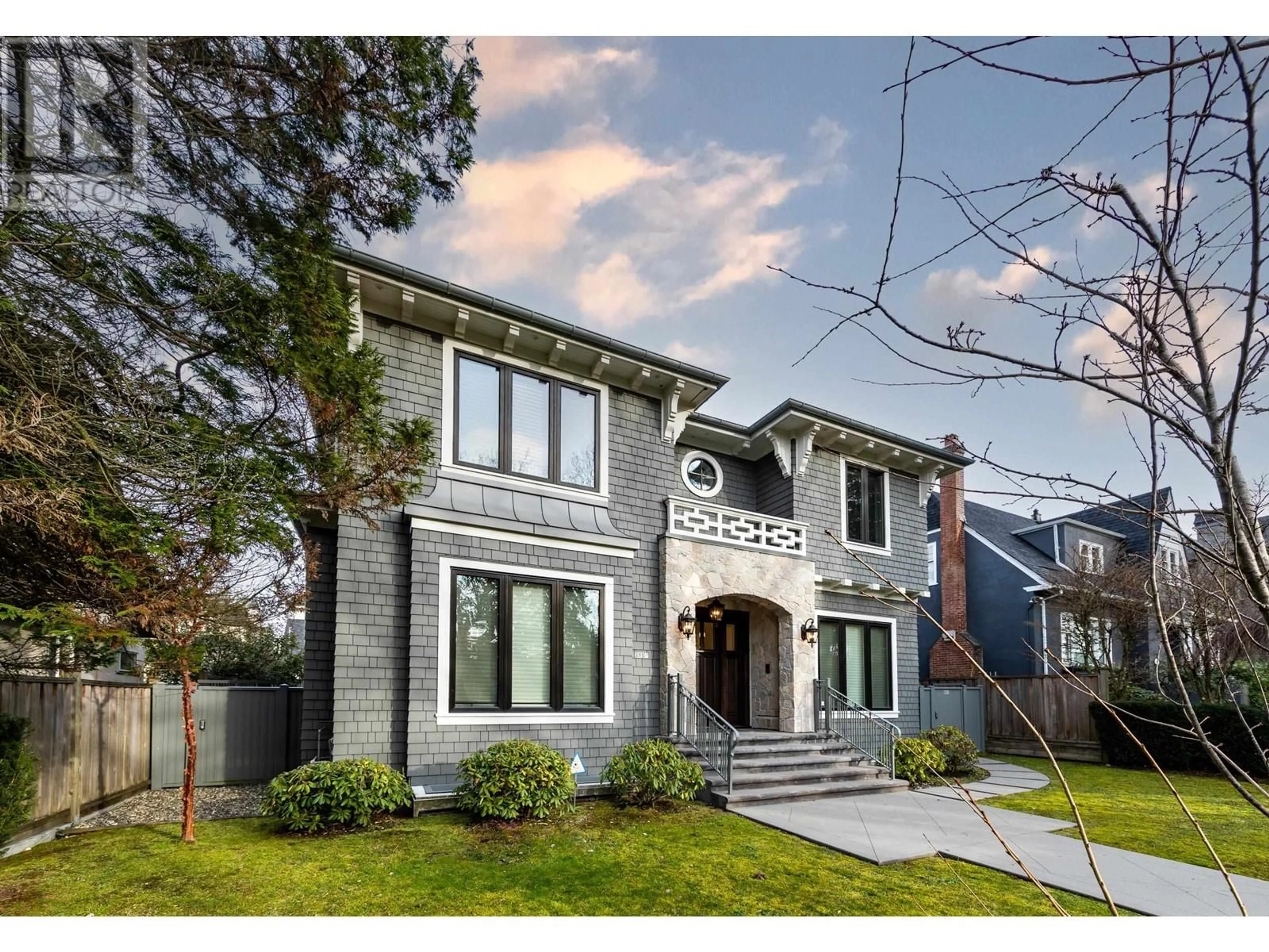 Home with brick exterior material, street for 3407 33RD AVENUE, Vancouver British Columbia V6N2H1