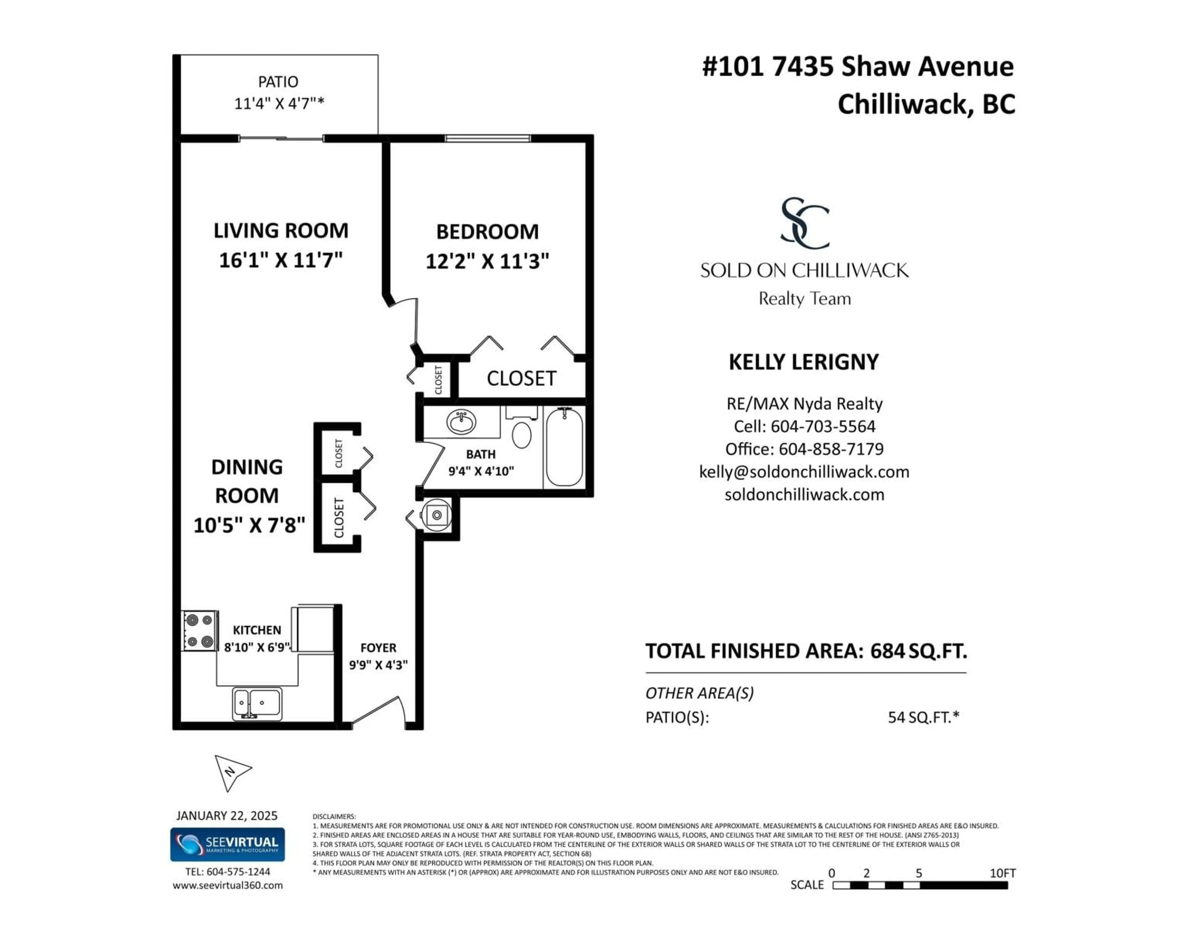 Floor plan for 101 7435 SHAW AVENUE|Sardis East Vedder, Chilliwack British Columbia V2R3C1