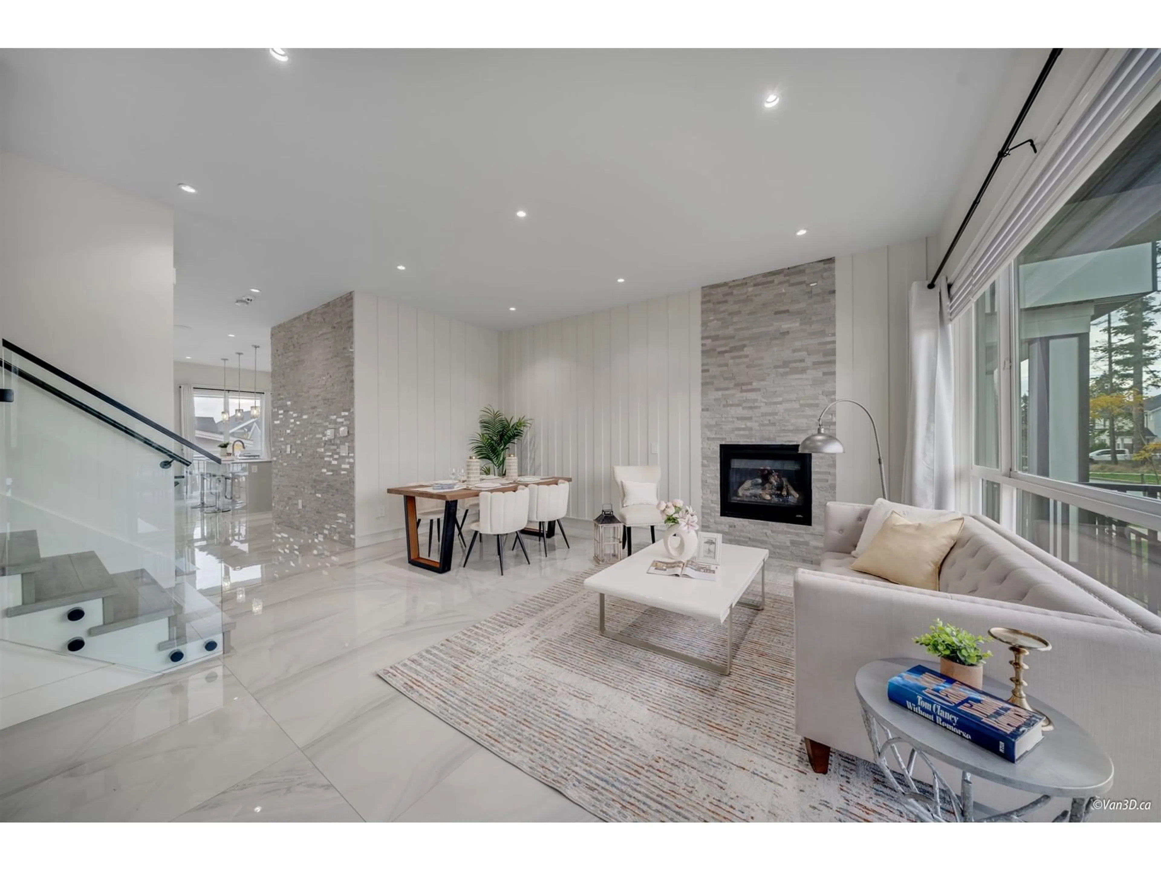 Living room with furniture, ceramic/tile floor for 16532 22 AVENUE, Surrey British Columbia V3Z0V5