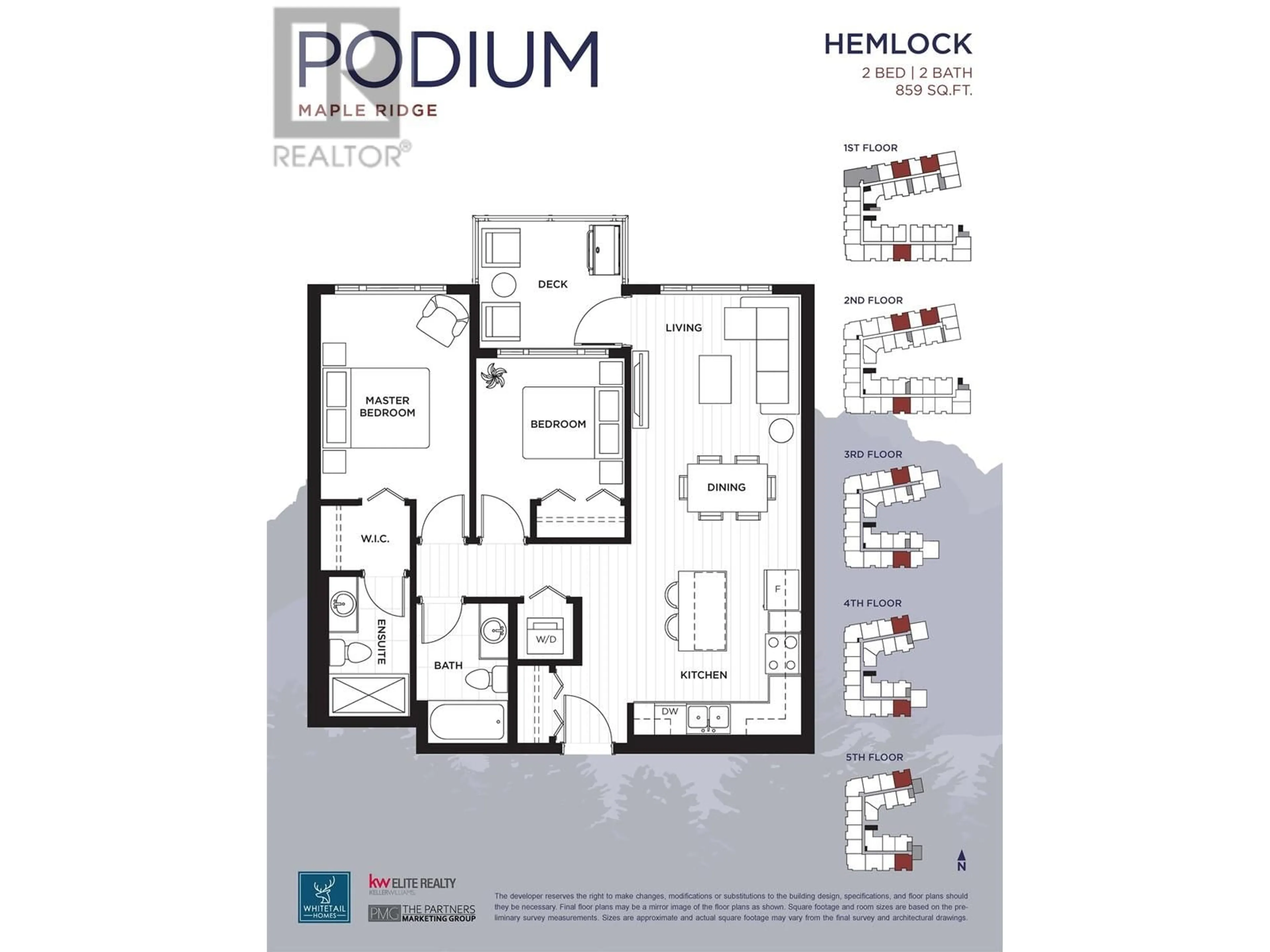 Floor plan for 307 11655 FRASER STREET, Maple Ridge British Columbia V2X6W9