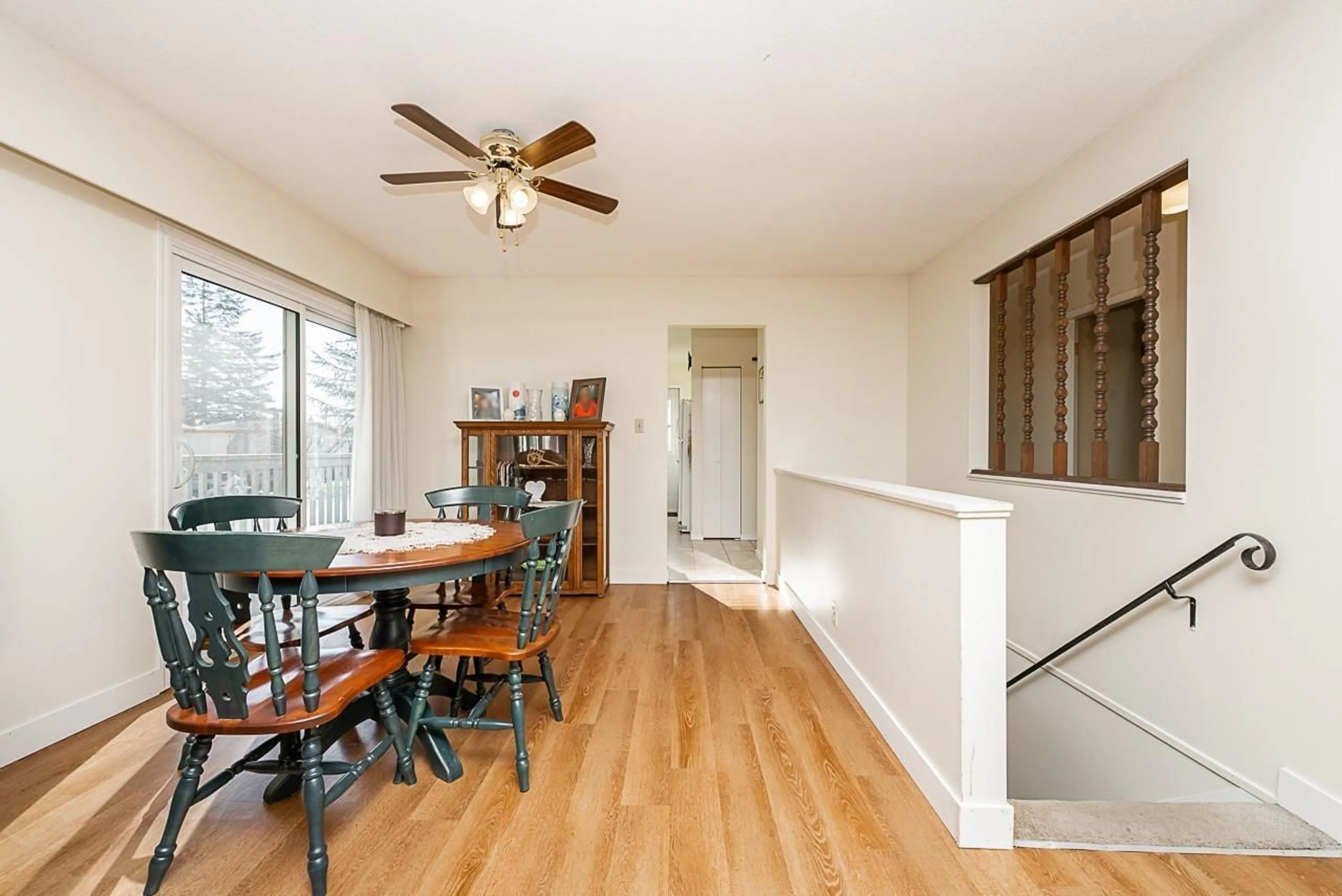 Dining room, wood/laminate floor for 8083 112A STREET, Delta British Columbia V4C4Y7