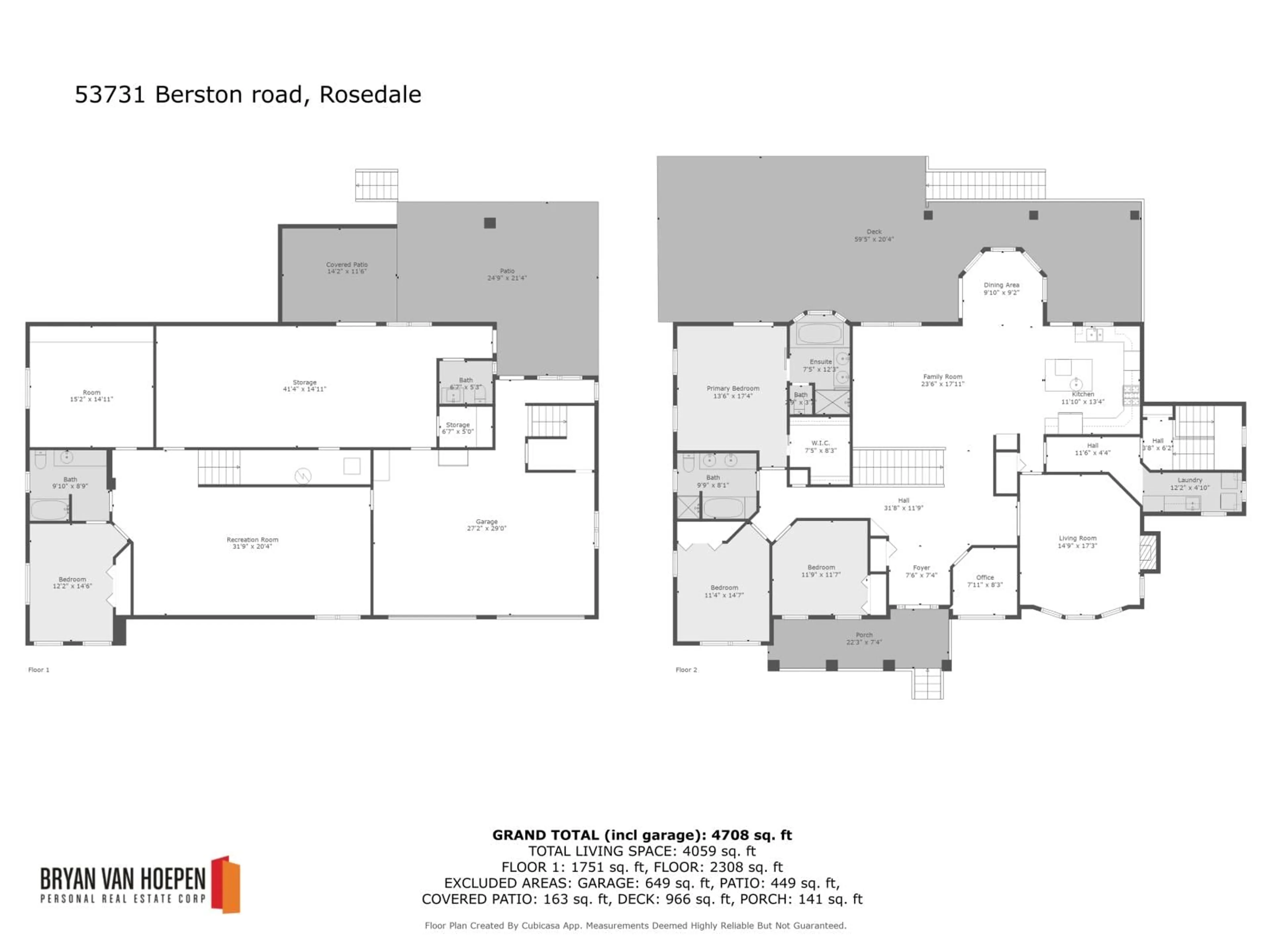 Floor plan for 53731 BERSTON ROAD|Popkum, Rosedale British Columbia V0X1X1