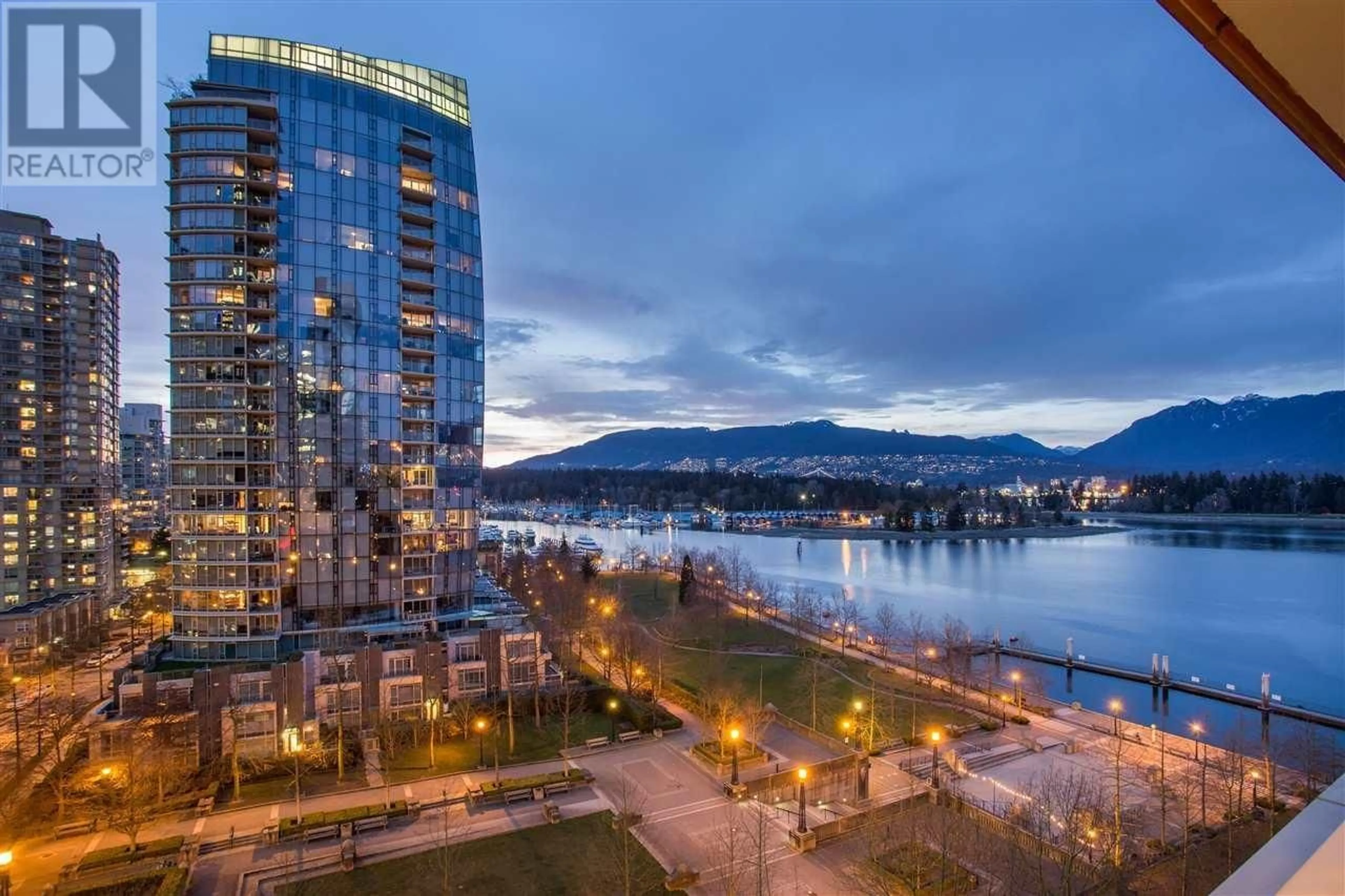 Patio, water/lake/river/ocean view for 903 1169 W CORDOVA STREET, Vancouver British Columbia V6C3T1