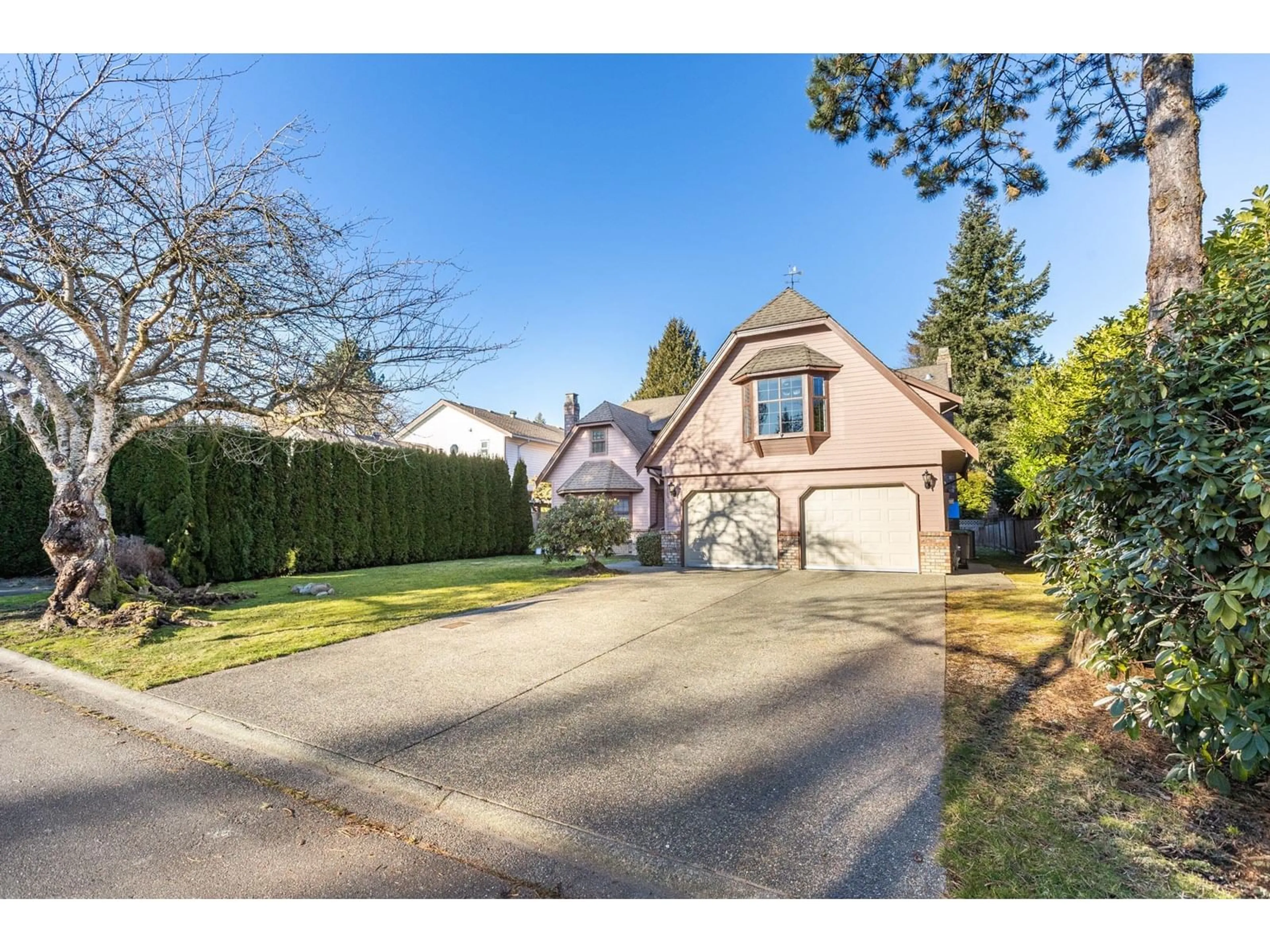 A pic from outside/outdoor area/front of a property/back of a property/a pic from drone, street for 15839 98A AVENUE, Surrey British Columbia V4N2A3