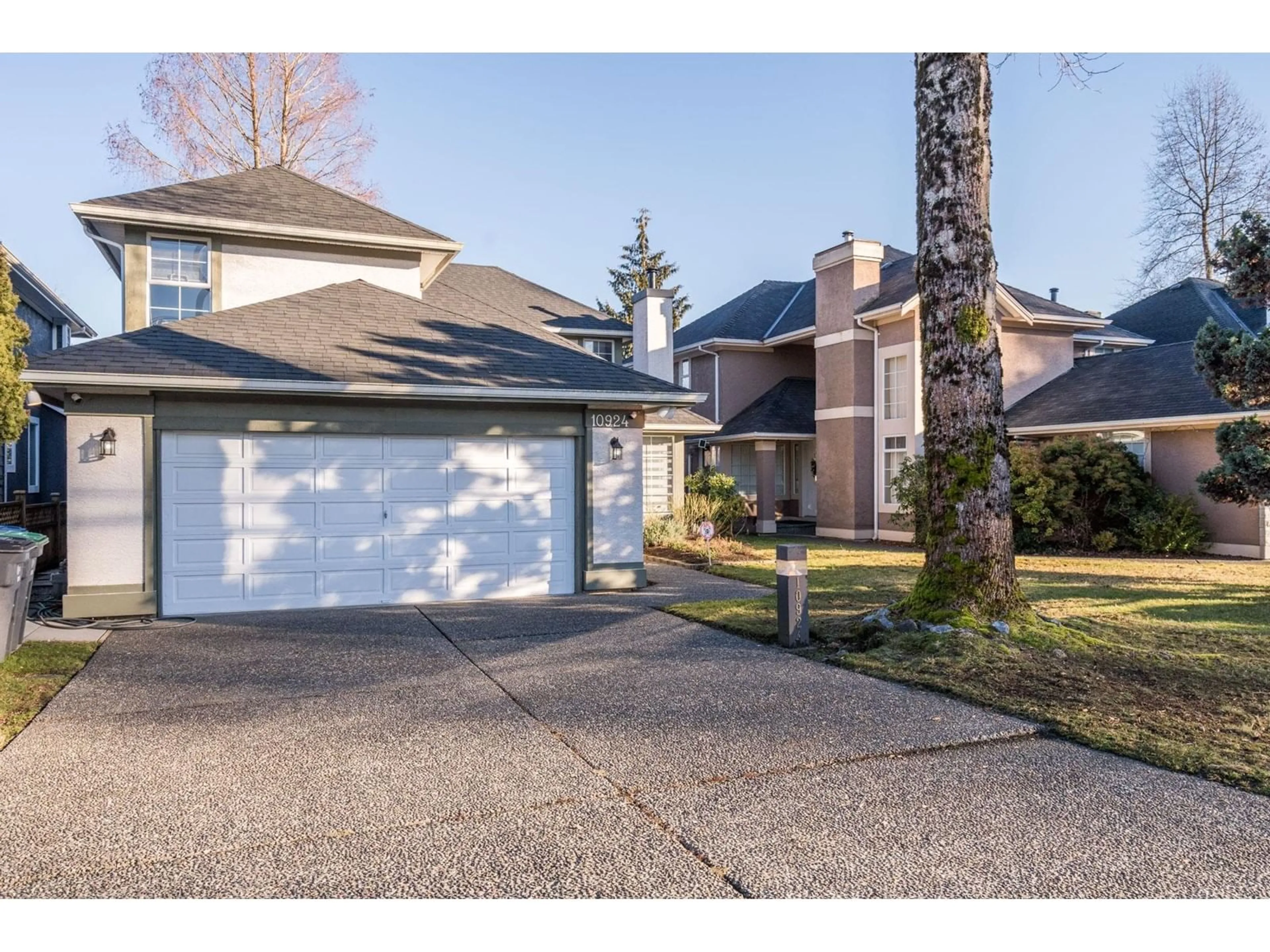 Home with vinyl exterior material, street for 10924 160 STREET, Surrey British Columbia V4N1J5