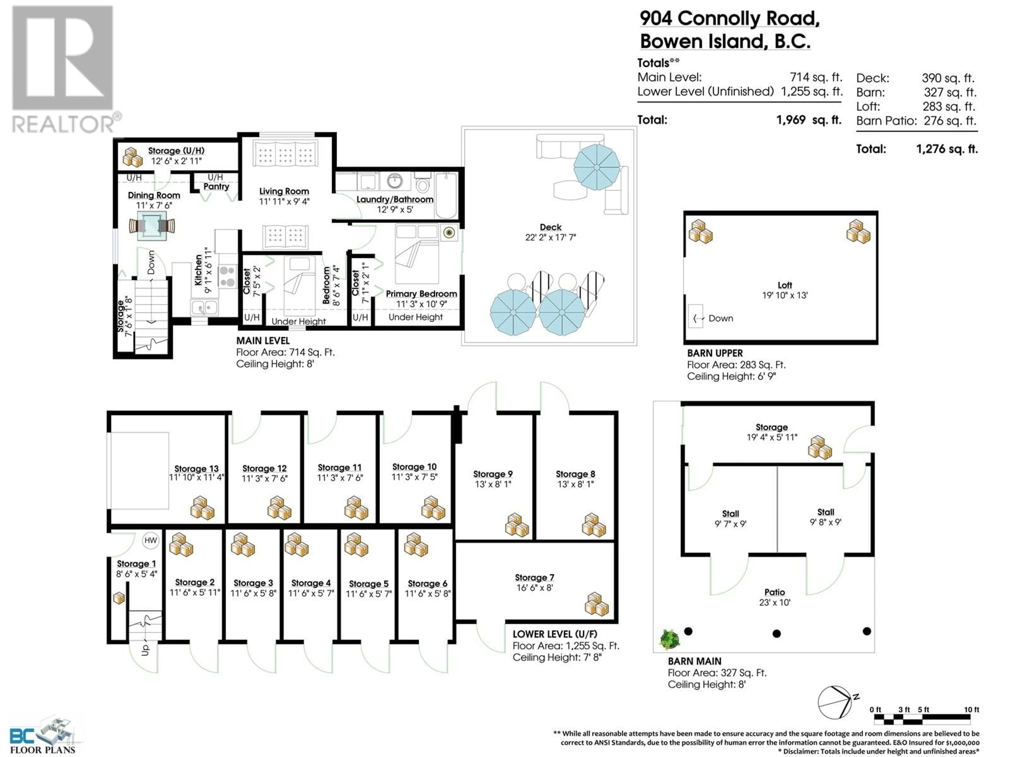 Floor plan for 904-908 CONNOLLY ROAD, Bowen Island British Columbia V0N1G0