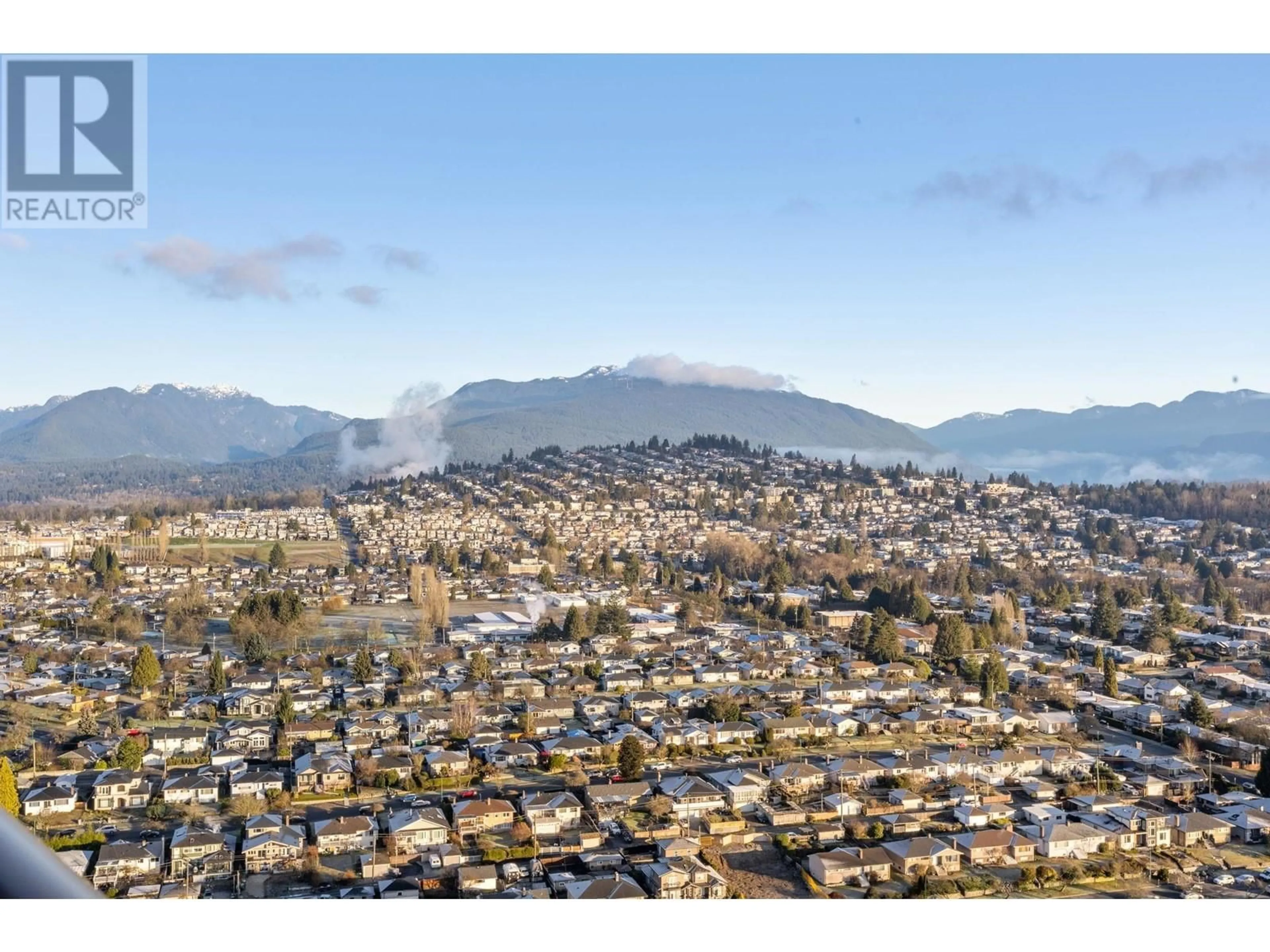 A pic from outside/outdoor area/front of a property/back of a property/a pic from drone, mountain view for 4106 4720 LOUGHEED HIGHWAY, Burnaby British Columbia V5C0M8