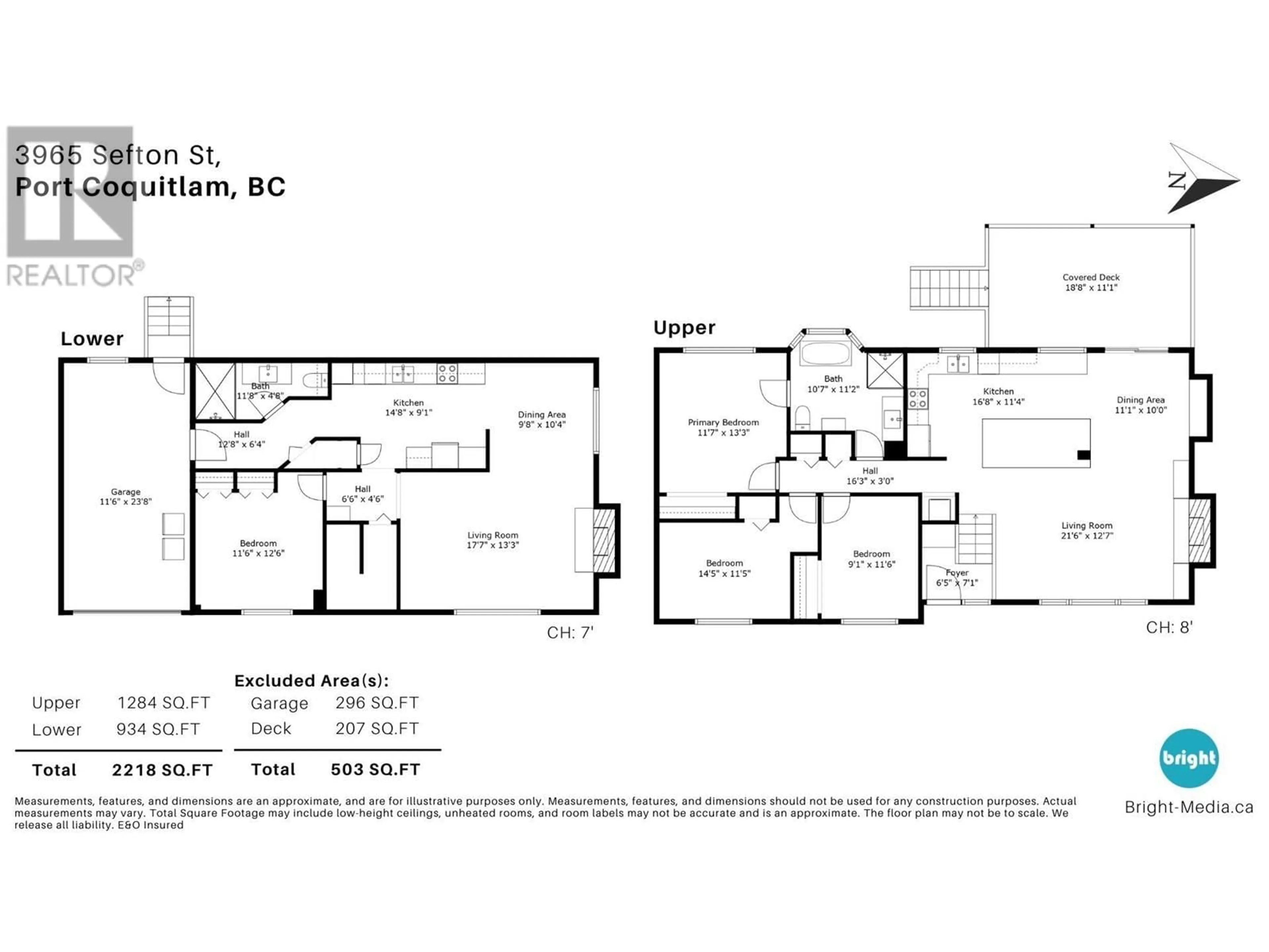 Floor plan for 3965 SEFTON STREET, Port Coquitlam British Columbia V3B3S2