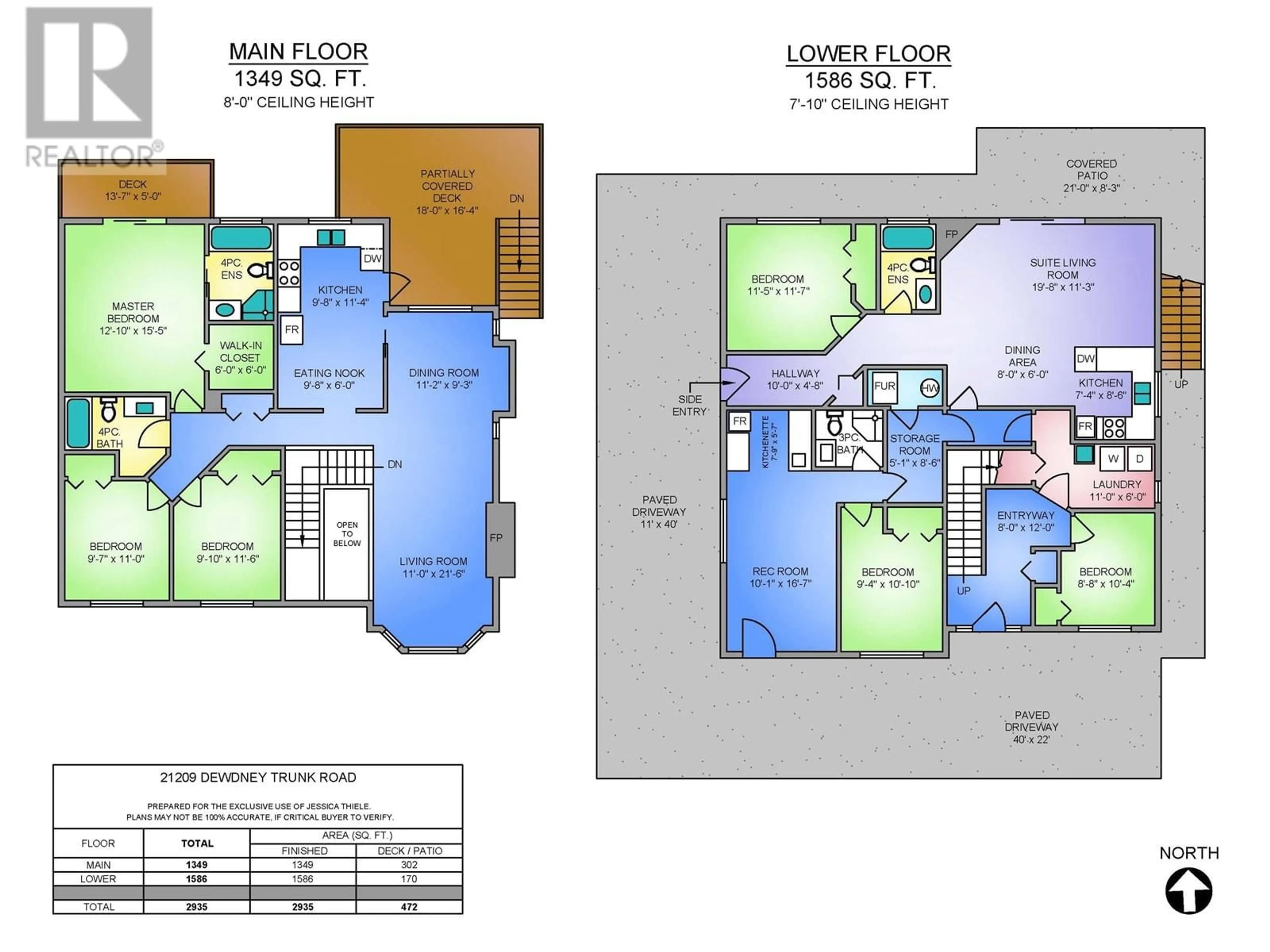 Floor plan for 21209 DEWDNEY TRUNK ROAD, Maple Ridge British Columbia V2X3G1