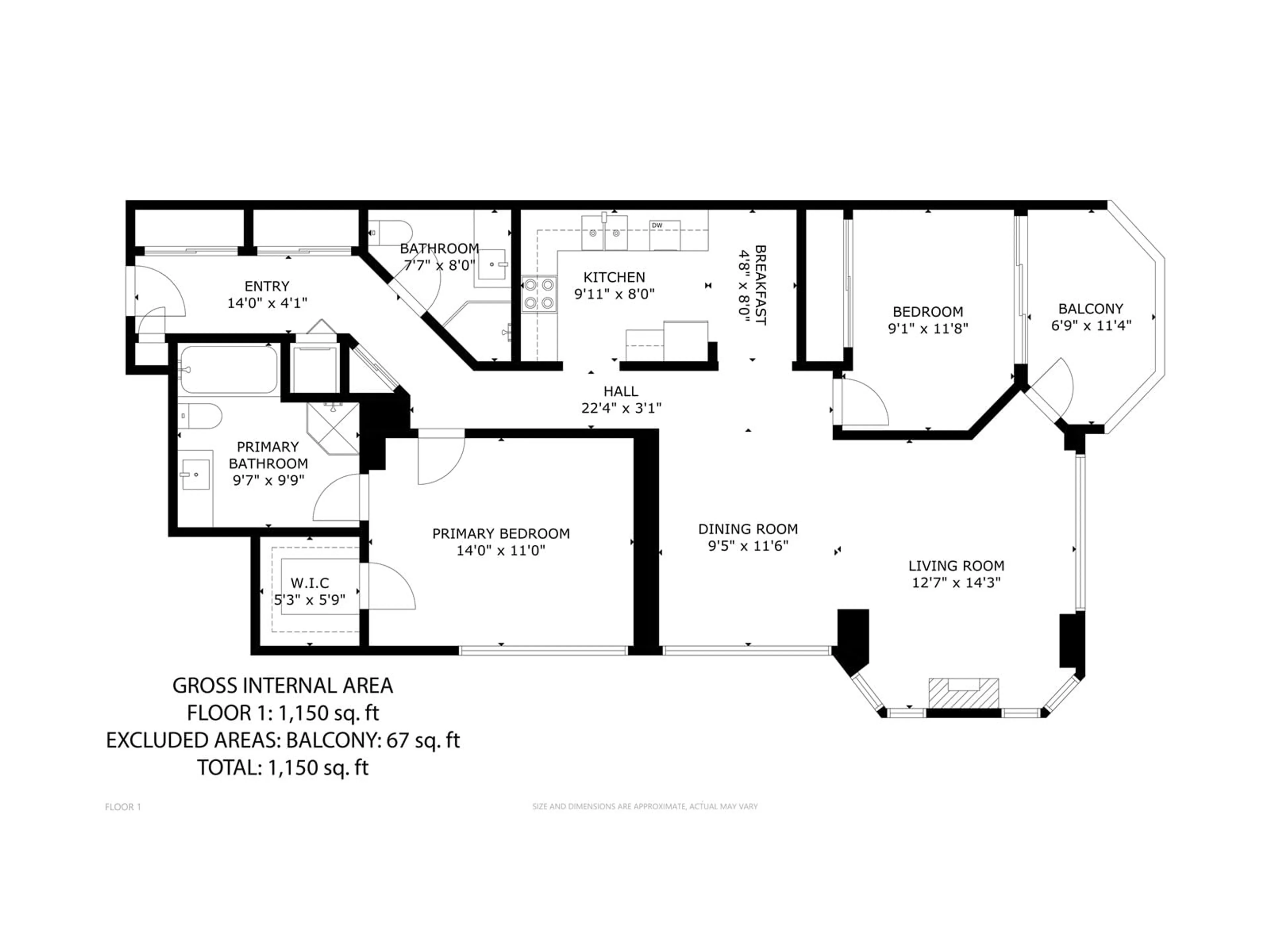 Floor plan for 203 10082 148 STREET, Surrey British Columbia V3R0S3