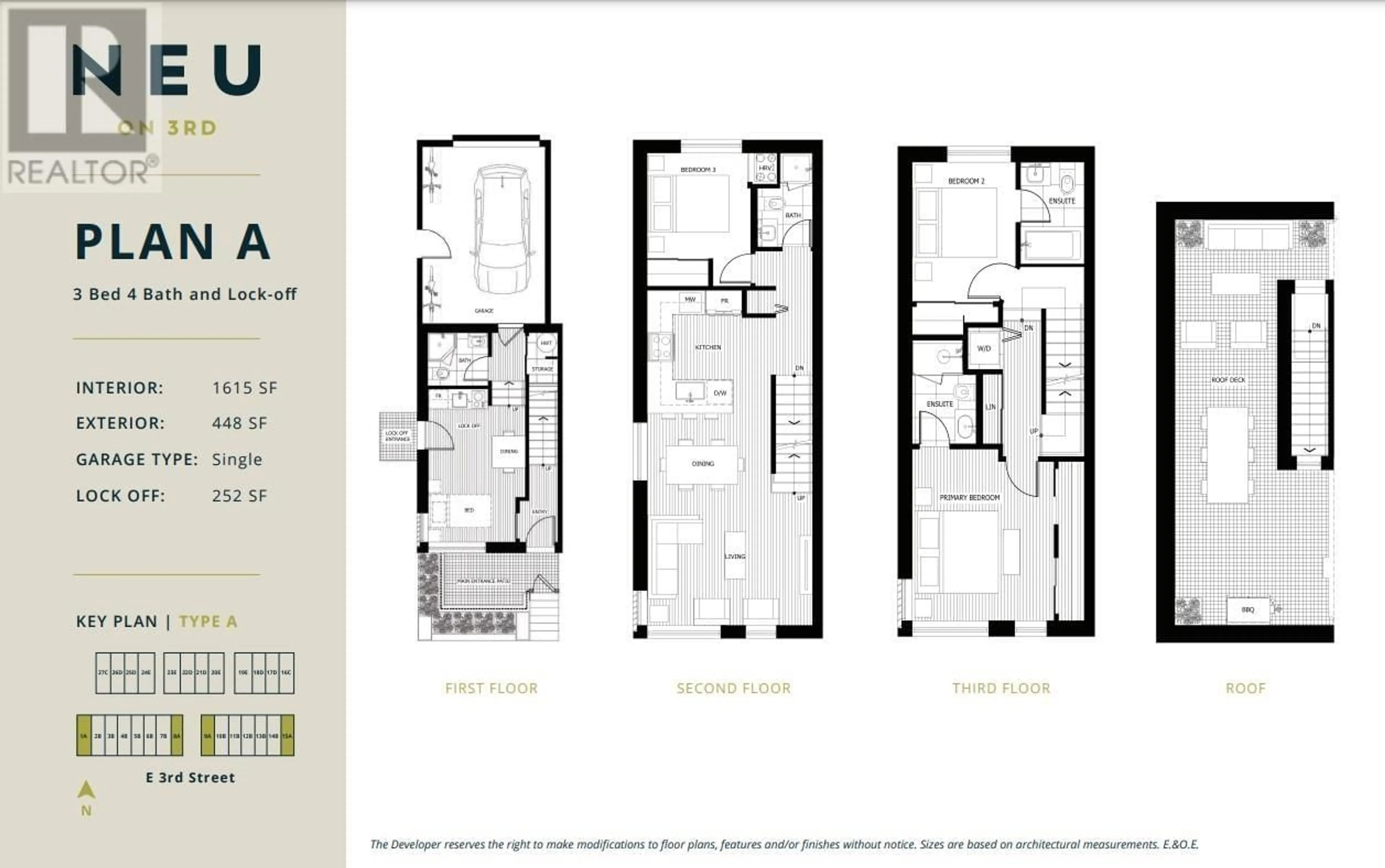 Floor plan for #1 632 E 3RD STREET, North Vancouver British Columbia V7L1G7