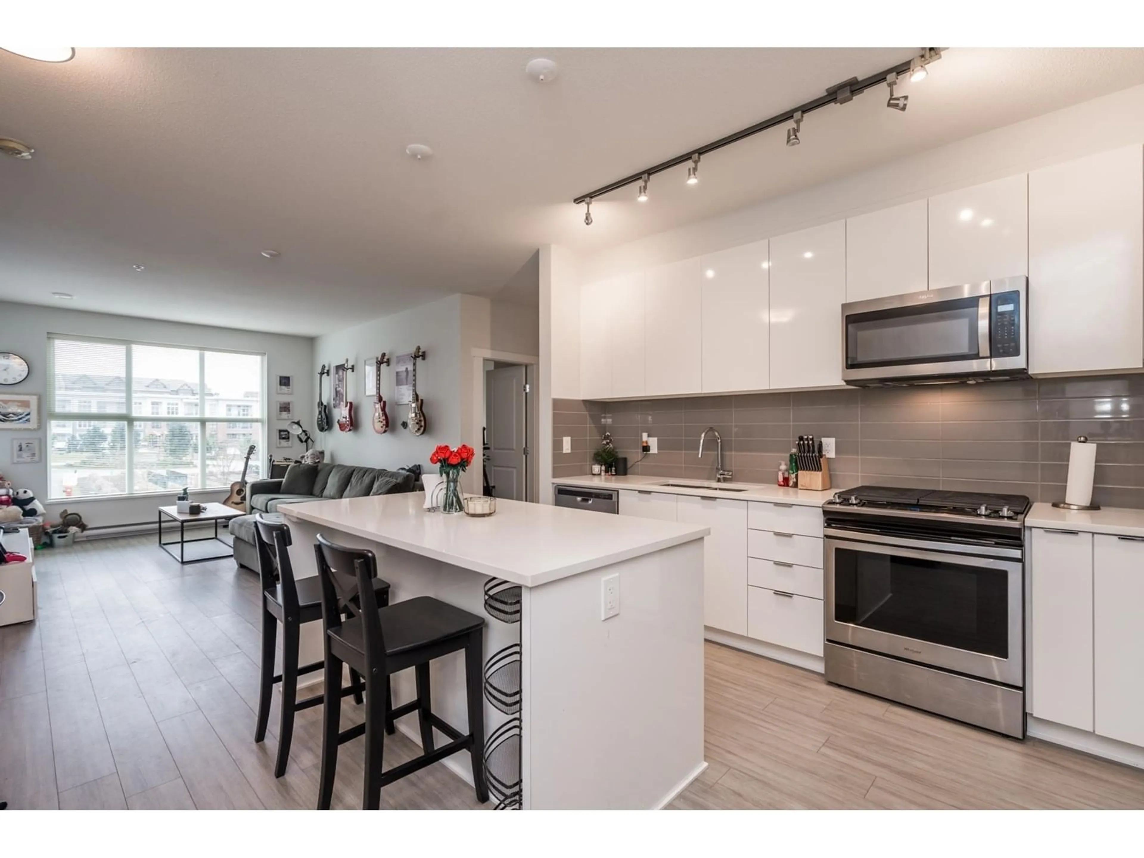 Open concept kitchen, unknown for C225 8150 207 STREET, Langley British Columbia V2Y4J4