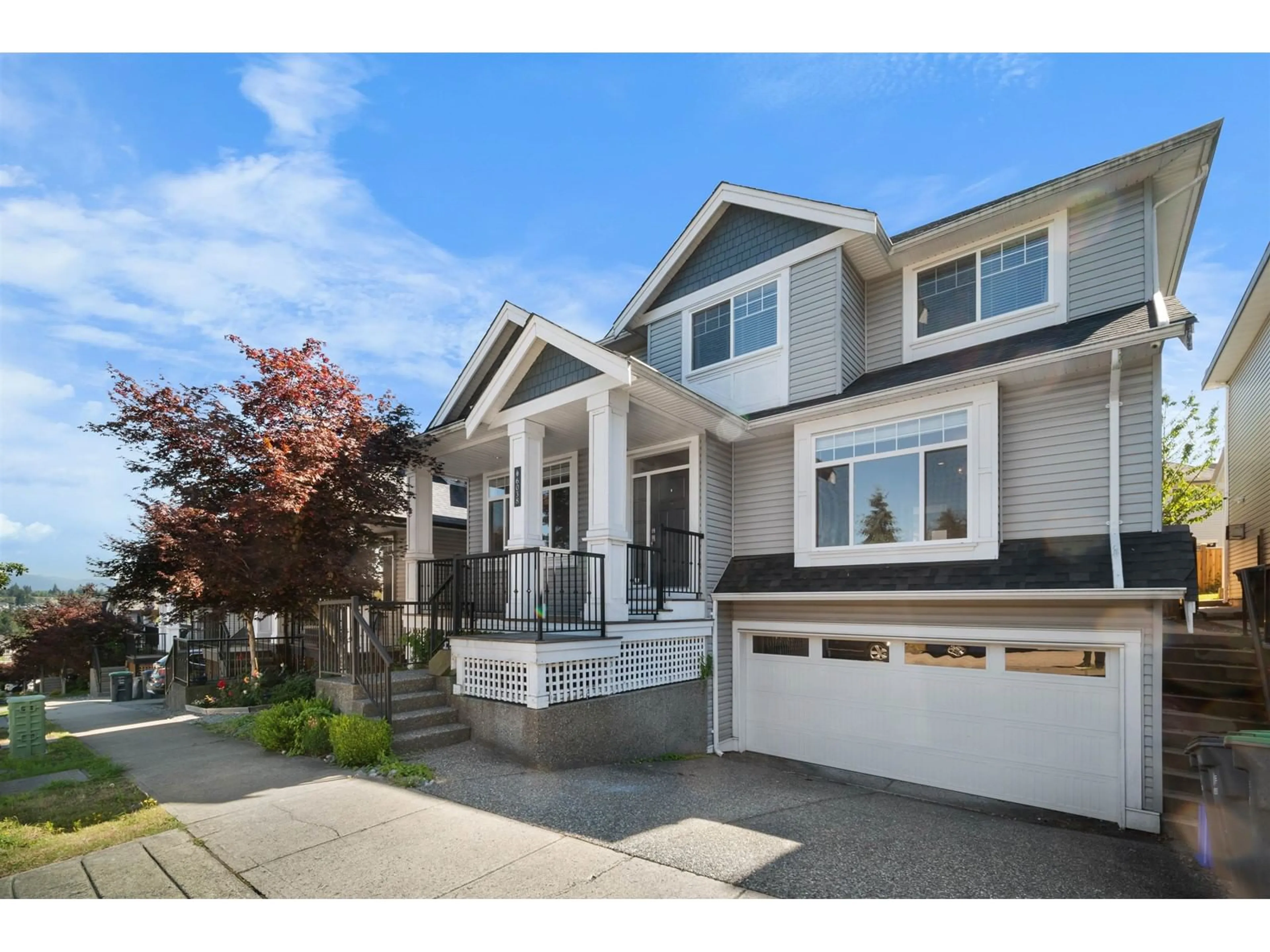 Home with vinyl exterior material, street for 6038 145 STREET, Surrey British Columbia V3S4R4