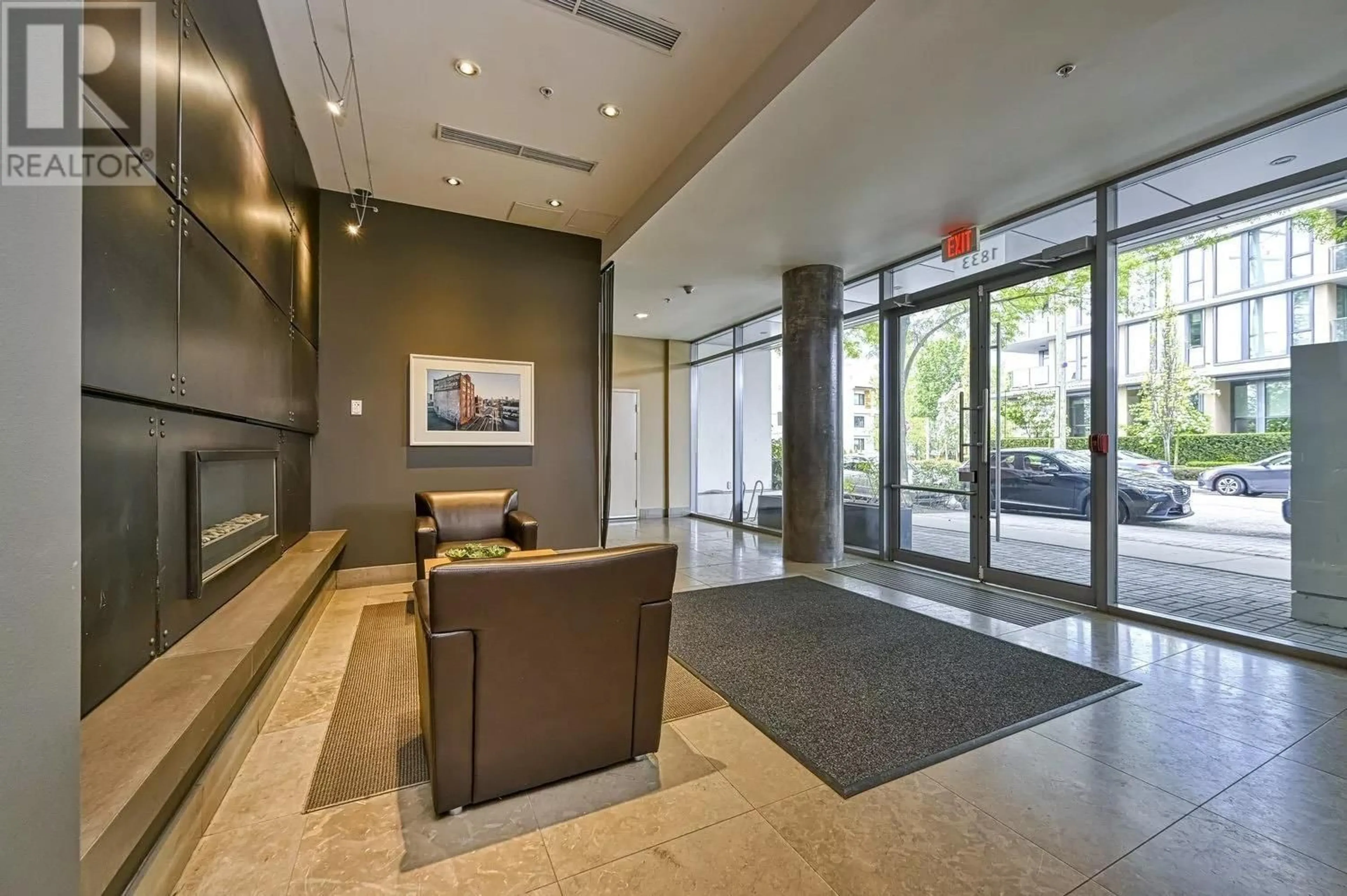 Lobby for 1605 1833 CROWE STREET, Vancouver British Columbia V5Y0A2