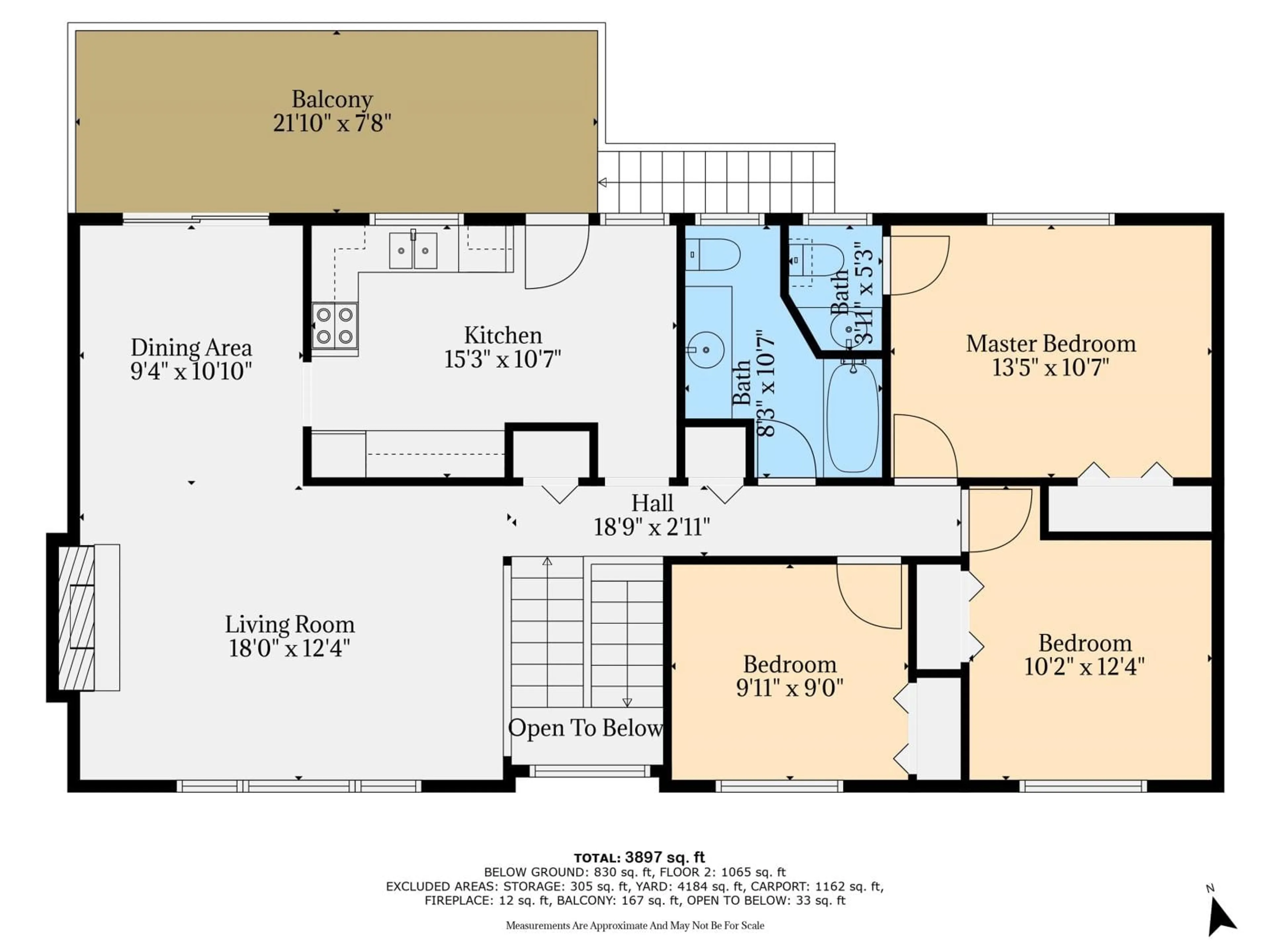 Floor plan for 45475 BERNARD AVENUE|Chilliwack Proper W, Chilliwack British Columbia V2P1H6