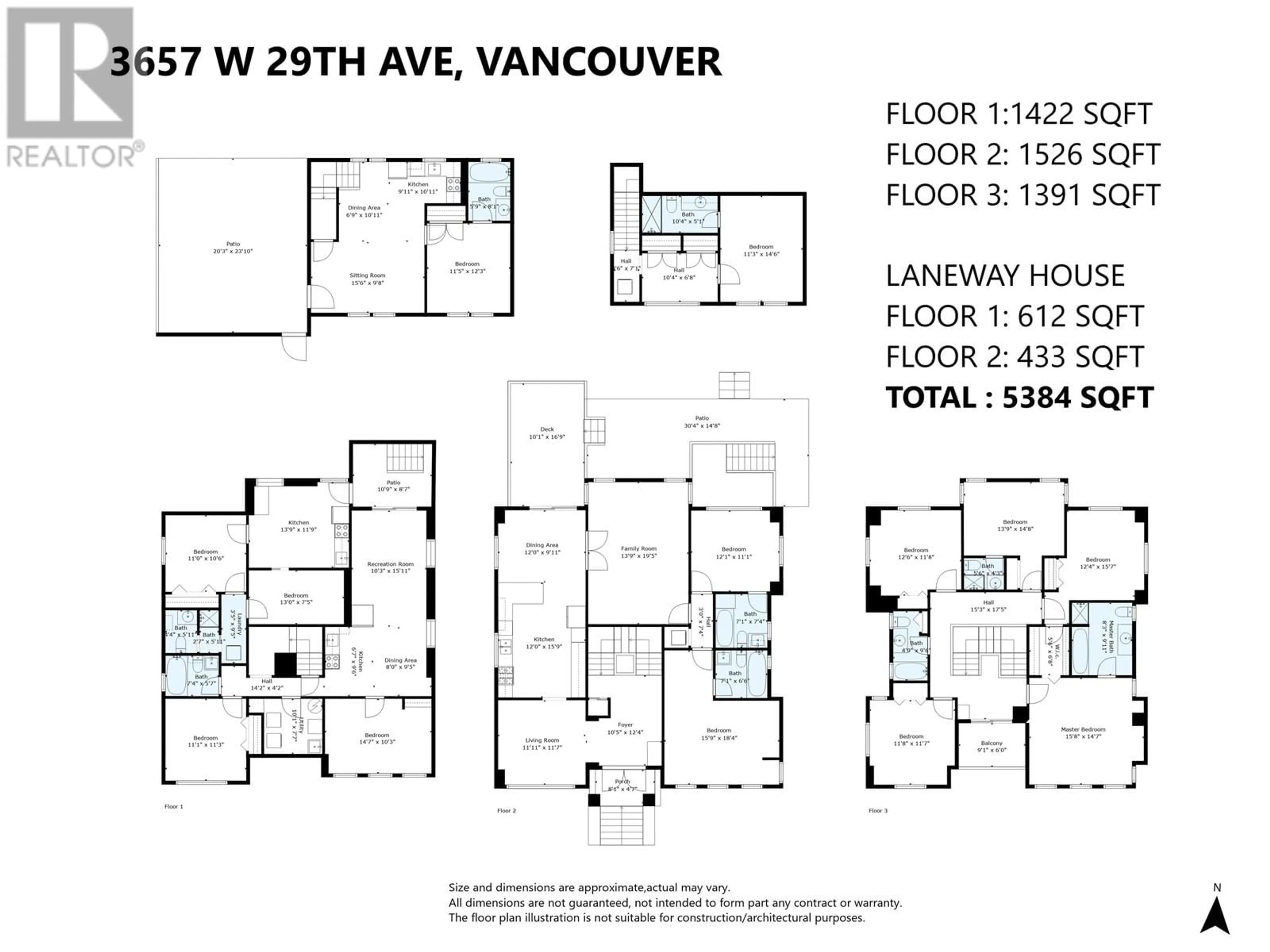 Floor plan for 3657 W 29TH AVENUE, Vancouver British Columbia V6S1T5