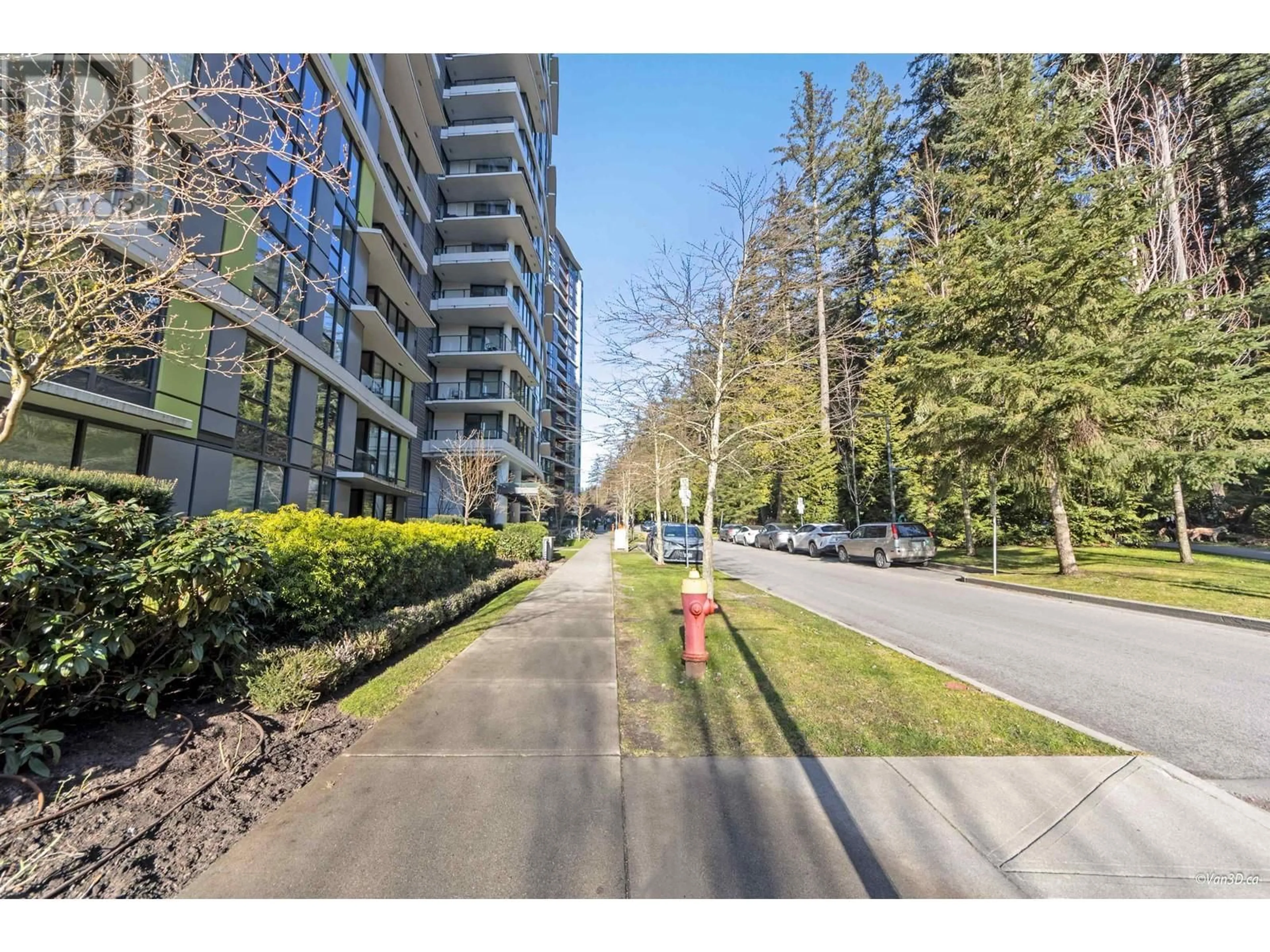 A pic from outside/outdoor area/front of a property/back of a property/a pic from drone, street for 1303 - 3487 BINNING ROAD, Vancouver British Columbia V6S0K8