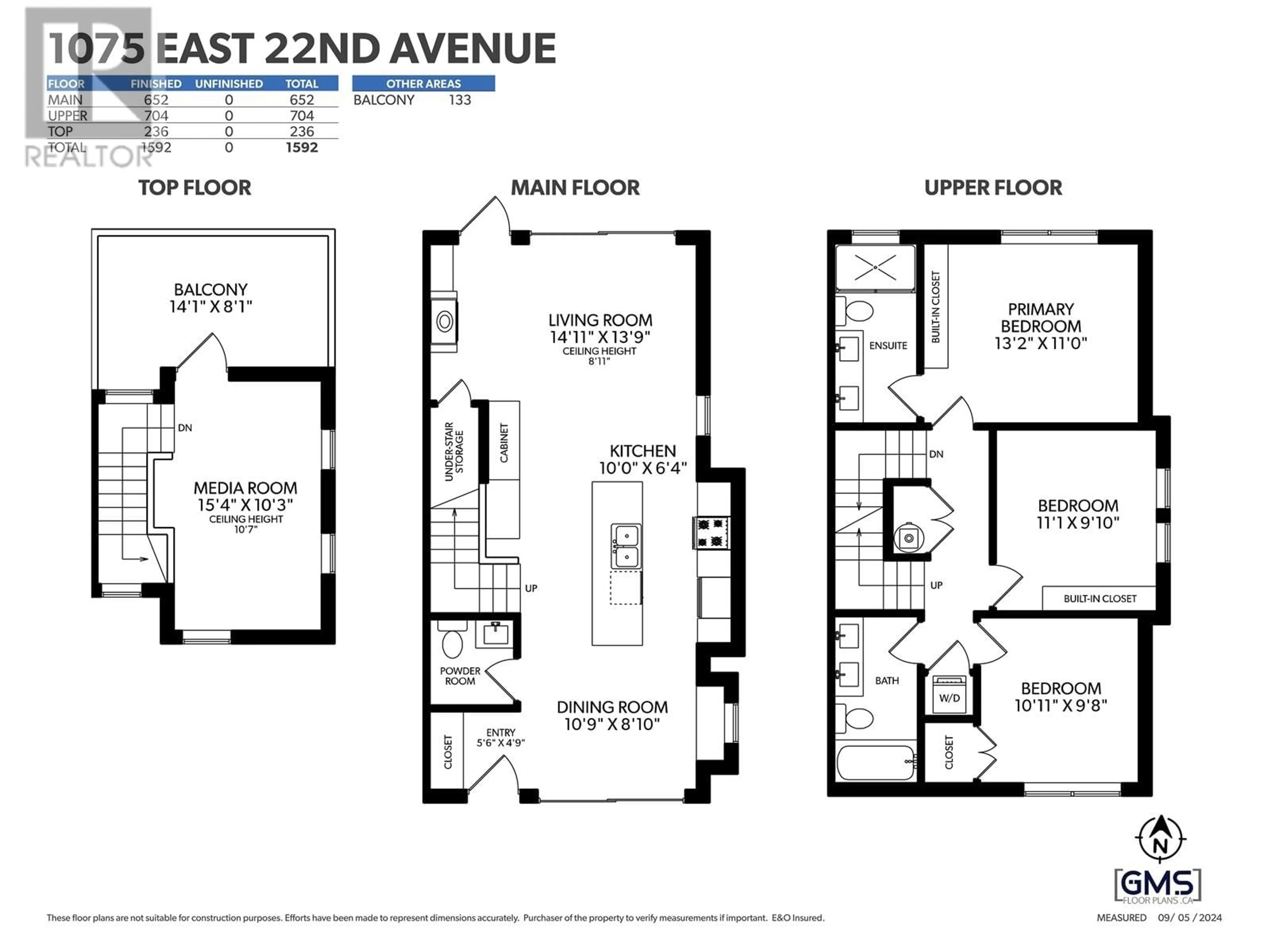 Floor plan for 1075 E 22ND AVENUE, Vancouver British Columbia V5V1W2