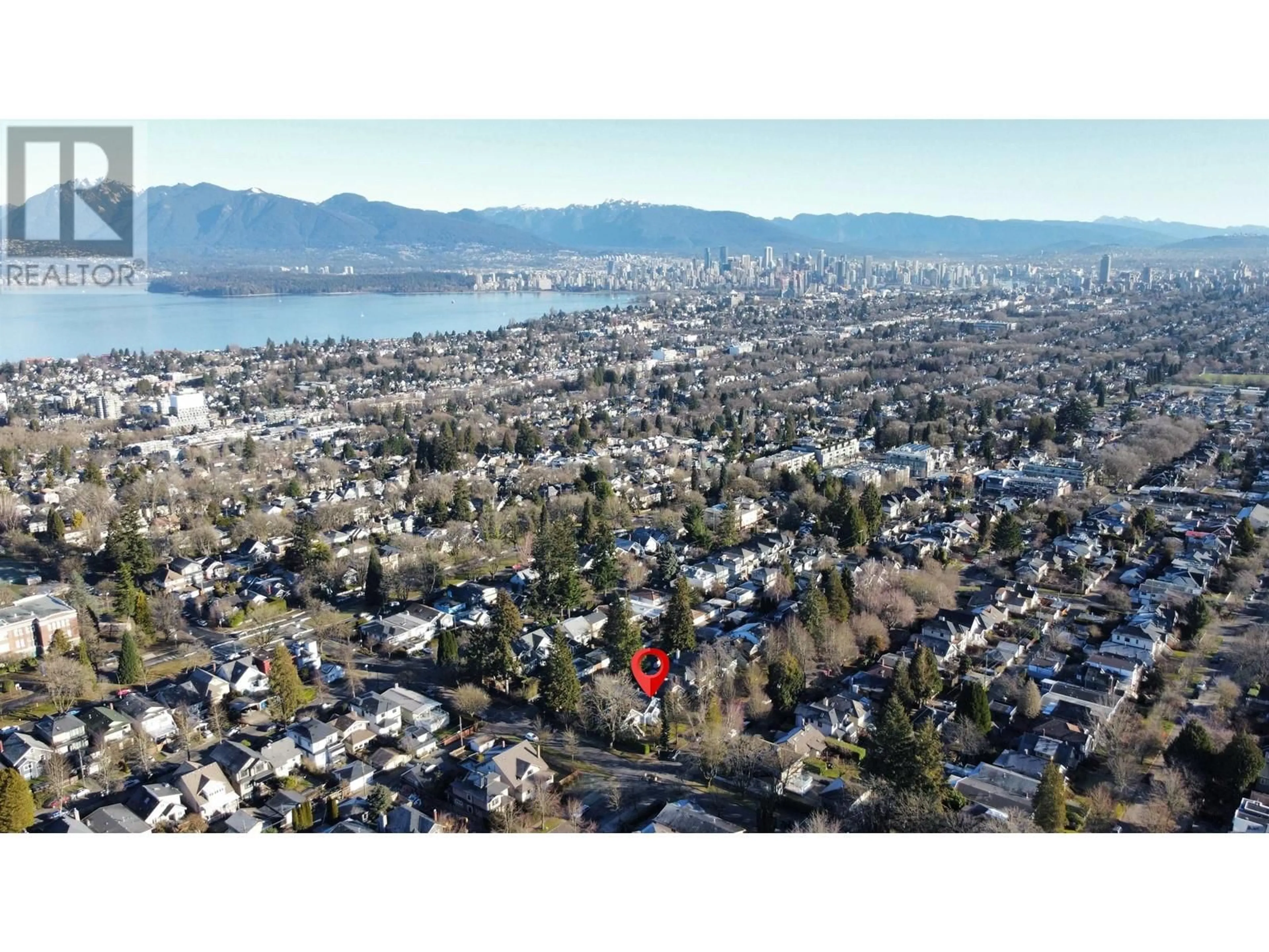 A pic from outside/outdoor area/front of a property/back of a property/a pic from drone, water/lake/river/ocean view for 3889 W 18TH AVENUE, Vancouver British Columbia V6S1B4