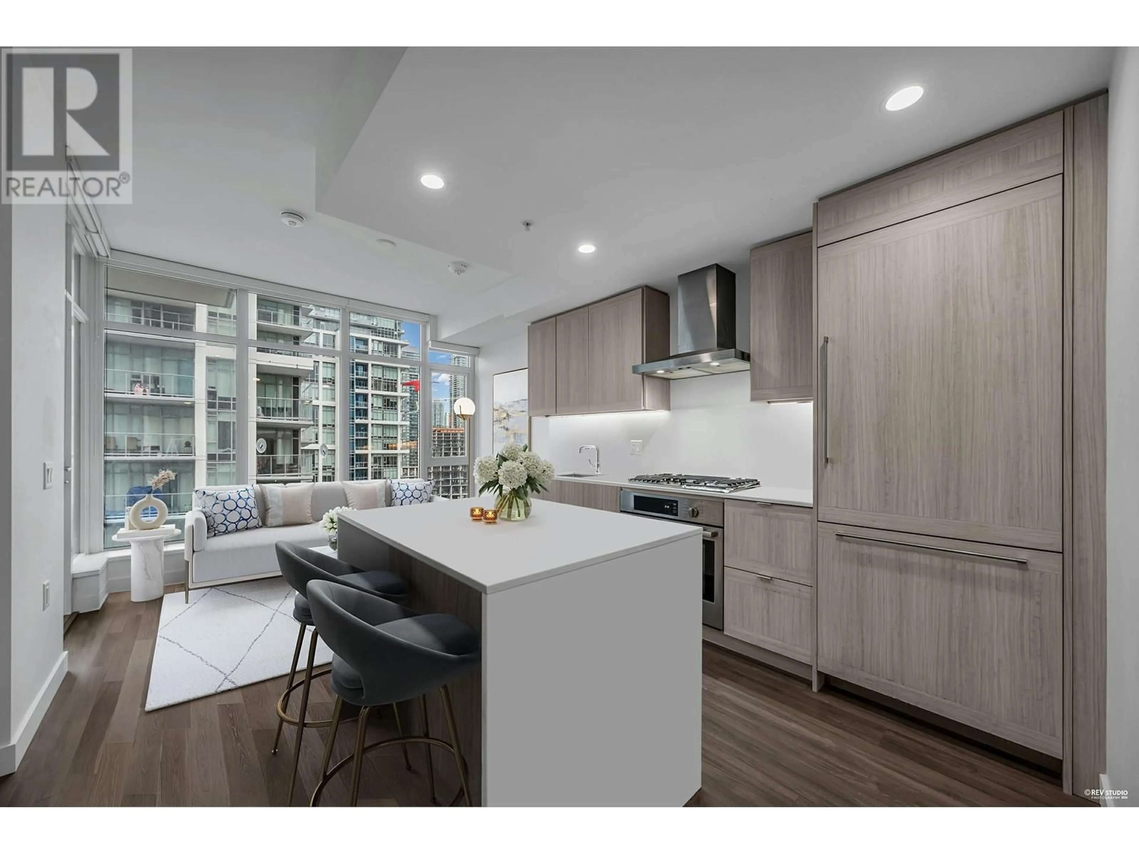 Open concept kitchen, unknown for 1307 2351 BETA AVENUE, Burnaby British Columbia V5C0M2