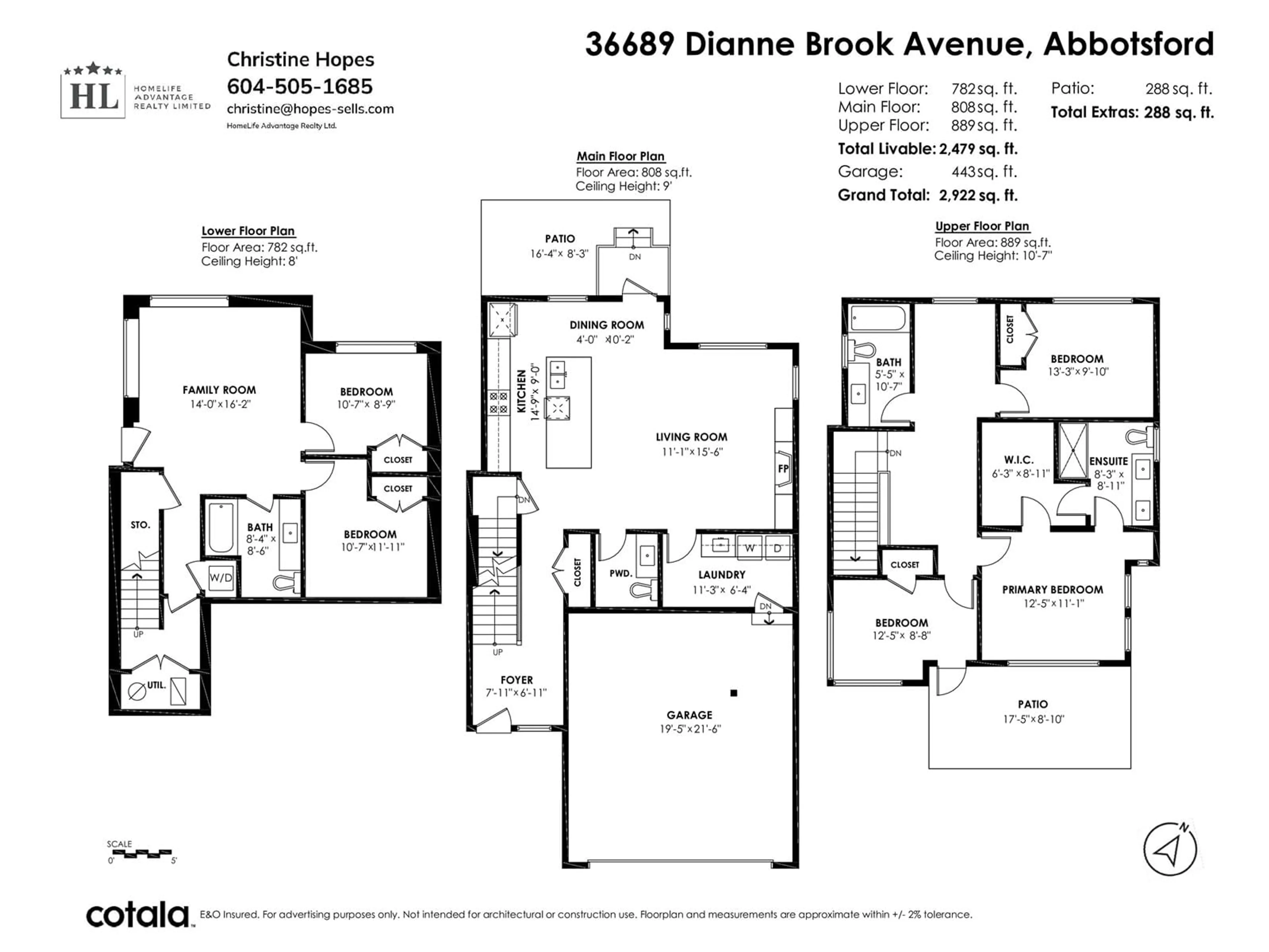 Floor plan for 36689 DIANNE BROOK AVENUE, Abbotsford British Columbia V3G0H4