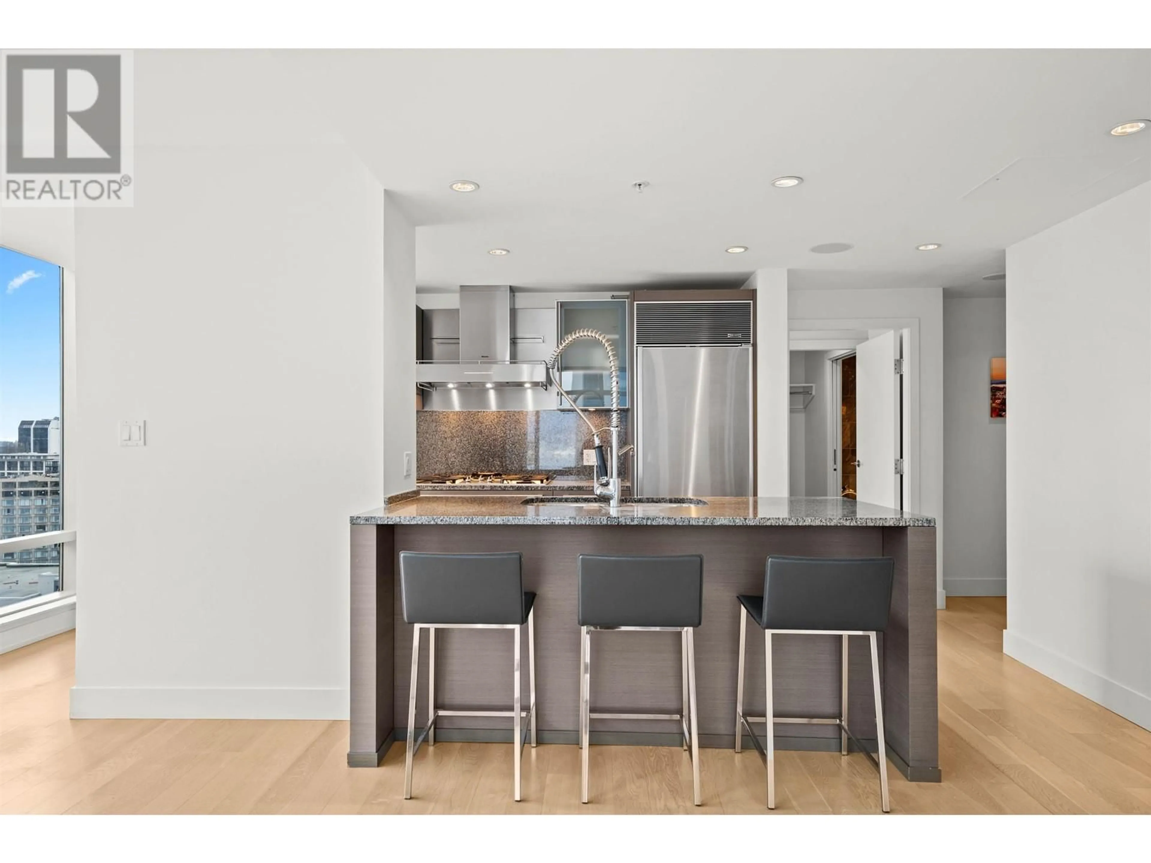 Open concept kitchen, unknown for 2605 1111 ALBERNI STREET, Vancouver British Columbia V6E4V2