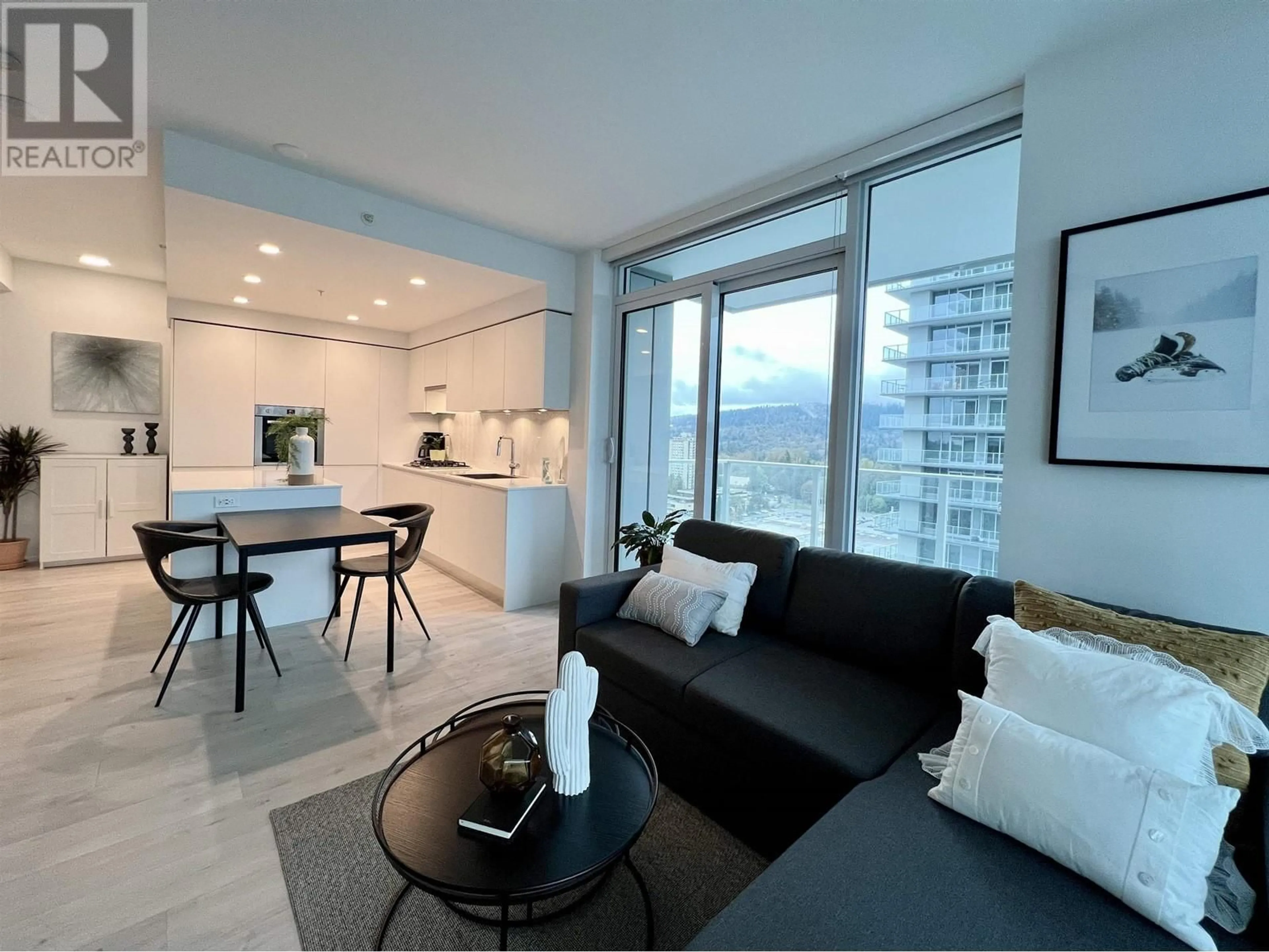 Living room with furniture, unknown for 1601 - 3833 EVERGREEN PLACE, Burnaby British Columbia V3J0M2